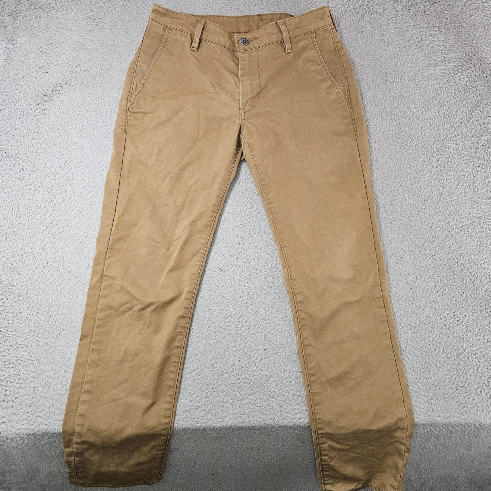 Levi's Levis 511 Slim Commuter Jeans Mens 30x29 Khaki Reflective Cycling Size US 30 / EU 46 - 2 Thumbnail
