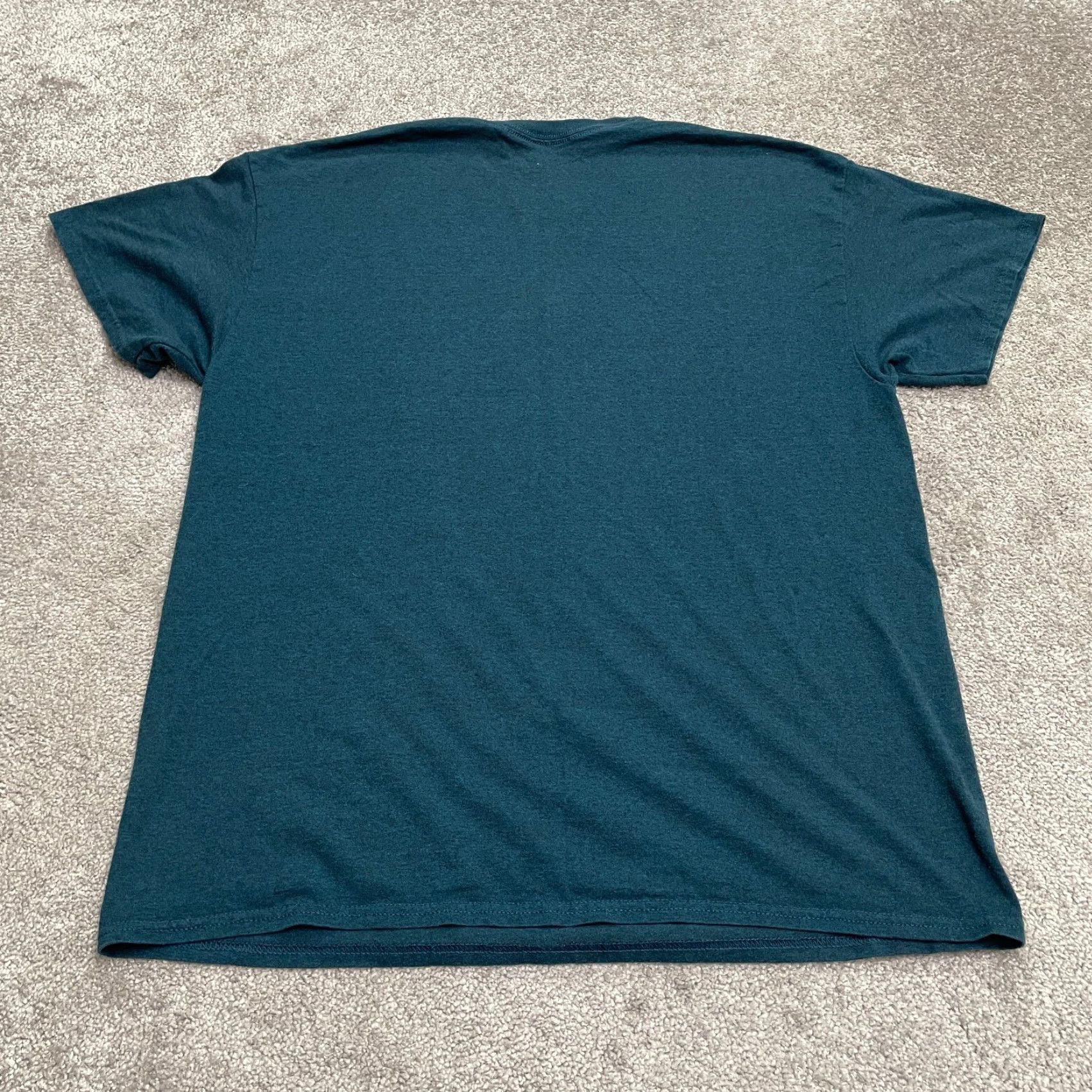 Altea Unbranded Graphic T-Shirt Mens XL Teal Green Crew Neck Short Sleeve Band Tee Top Size US XL / EU 56 / 4 - 2 Thumbnail