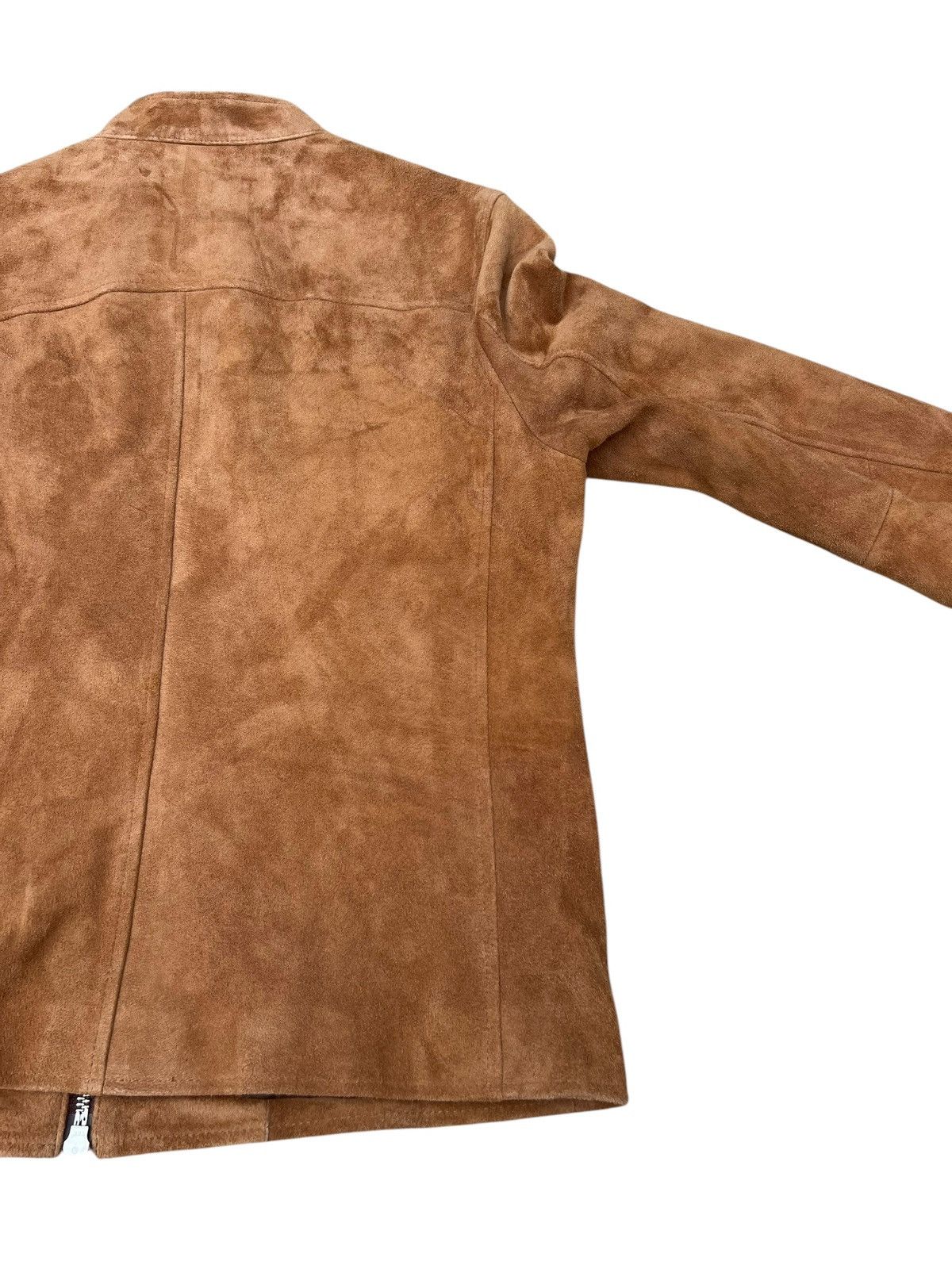 Ciaopanic Ciaopanic Japan Goatskin Suede Leather Slim Racer Jacket Size US M / EU 48-50 / 2 - 20 Thumbnail