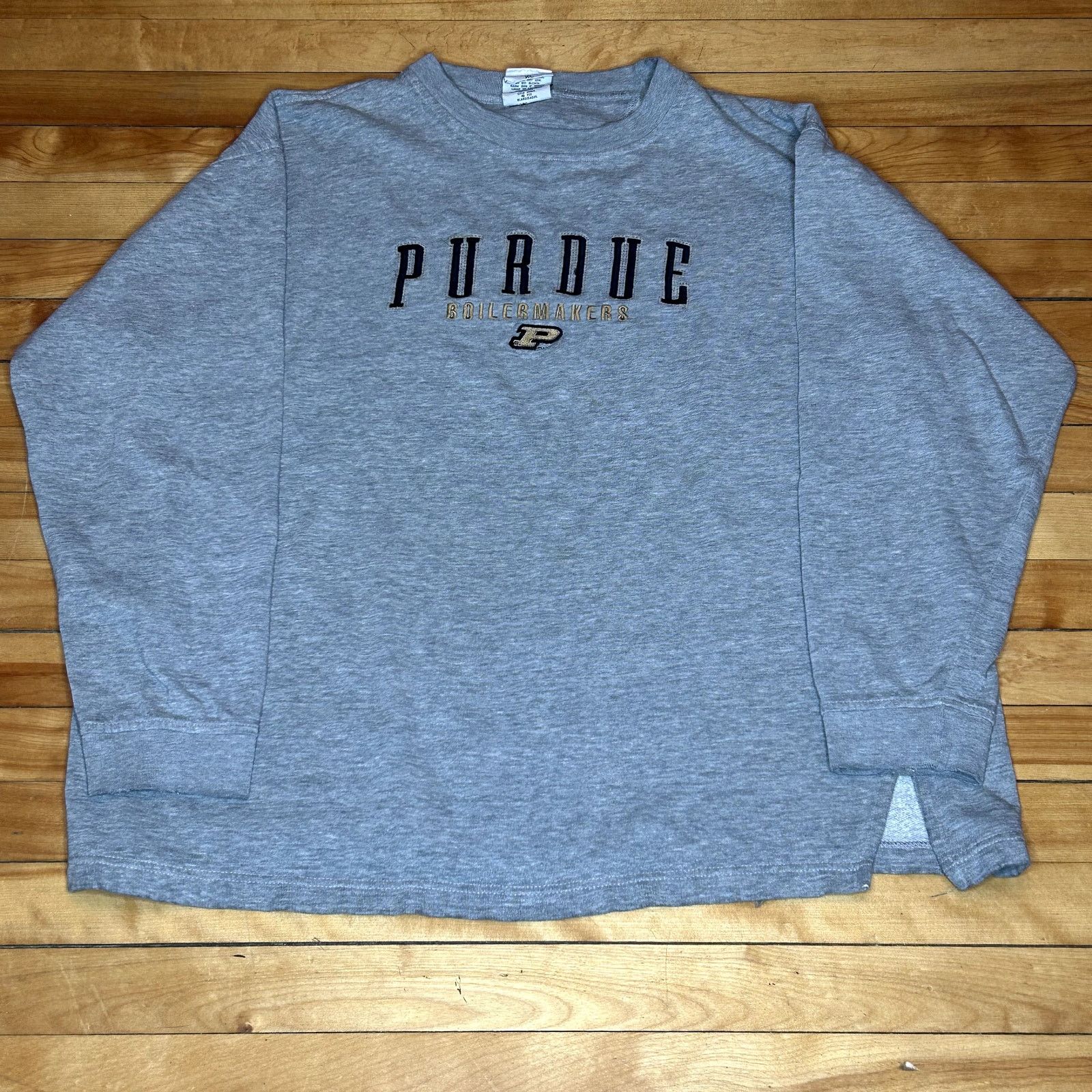 Vintage Y2K University Of Purdue Crewneck XL Size US XL / EU 56 / 4 - 1 Thumbnail