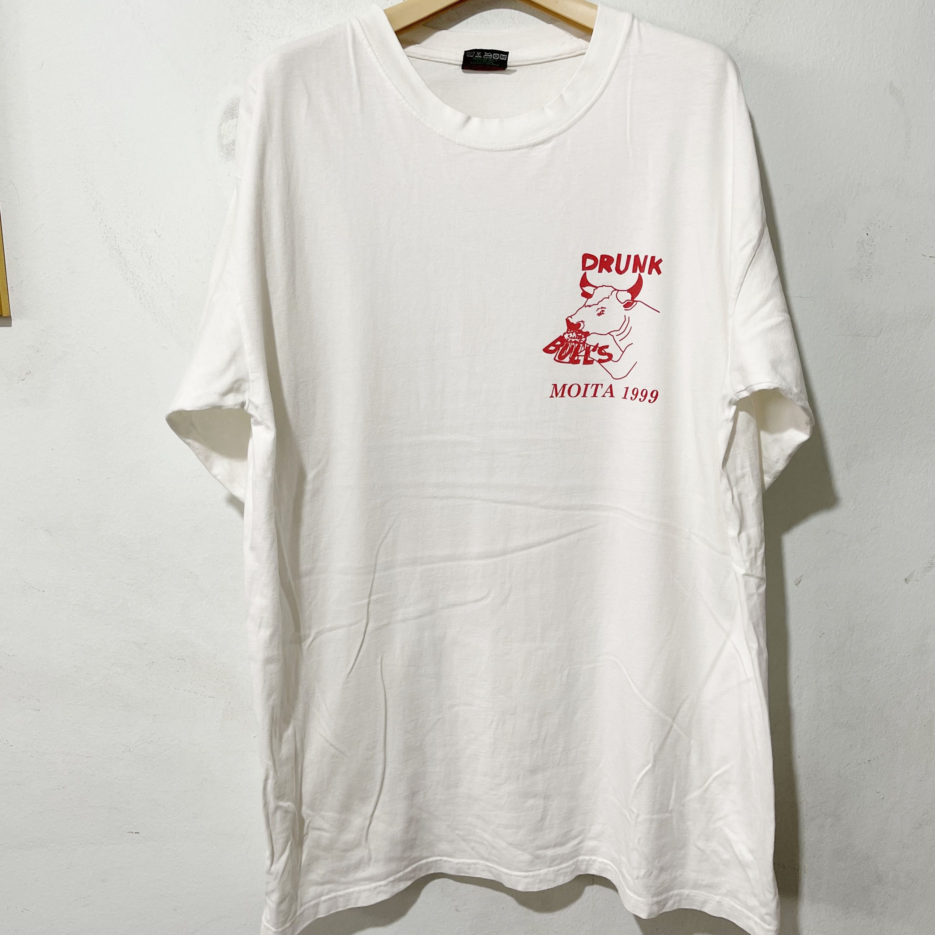Vintage Vintage 1999 Drunk Bulls T-Shirt Size US XL / EU 56 / 4 - 3 Thumbnail