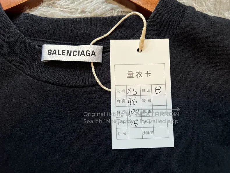 Balenciaga Balenciaga Paris print short sleeve T-shirt, regular fit, Size US XS / EU 42 / 0 - 4 Thumbnail