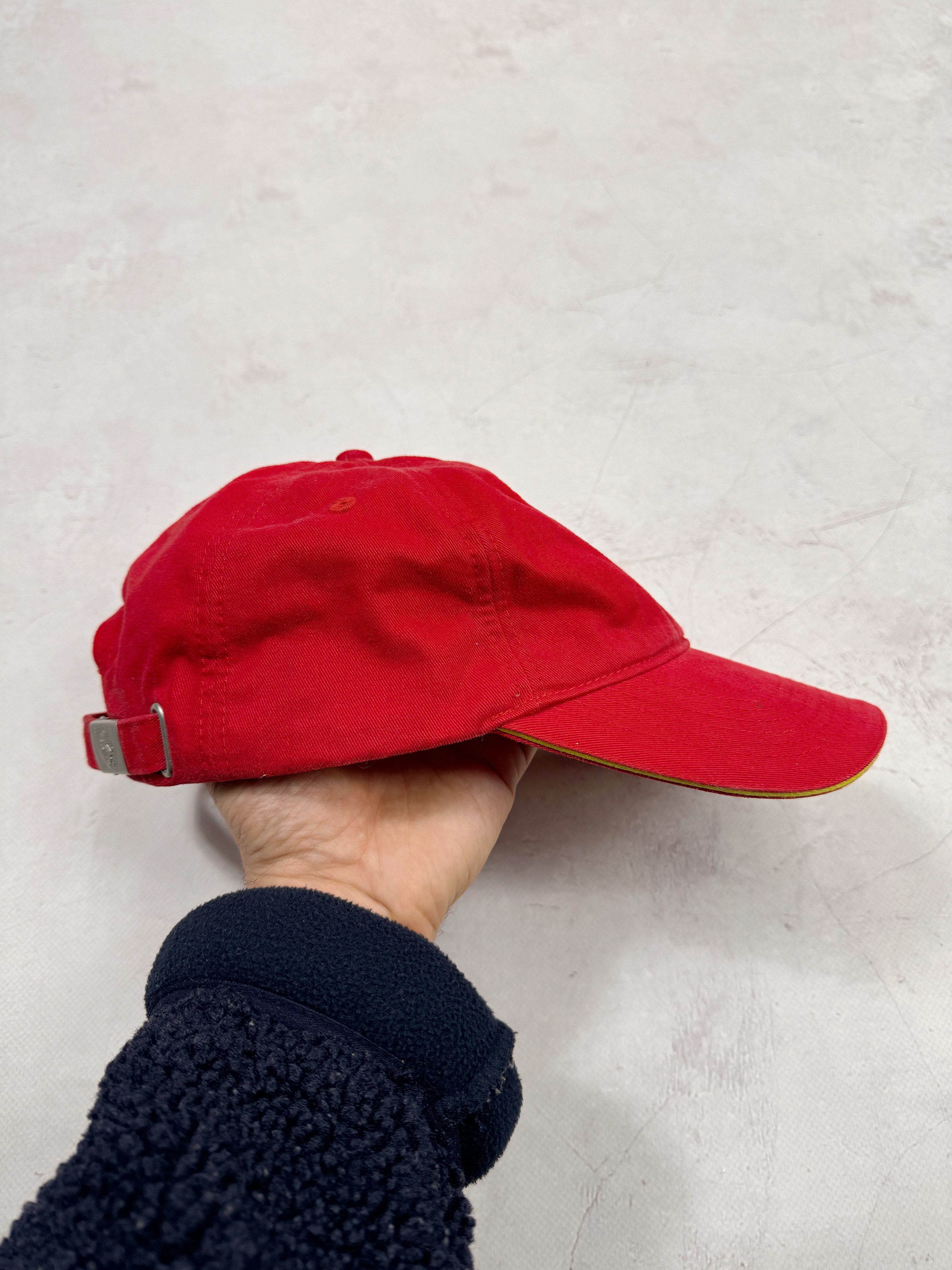 Ferrari × Formula 1 Vintage Ferrari Baseball Cap Big Embroidered Logo Size ONE SIZE - 7 Thumbnail