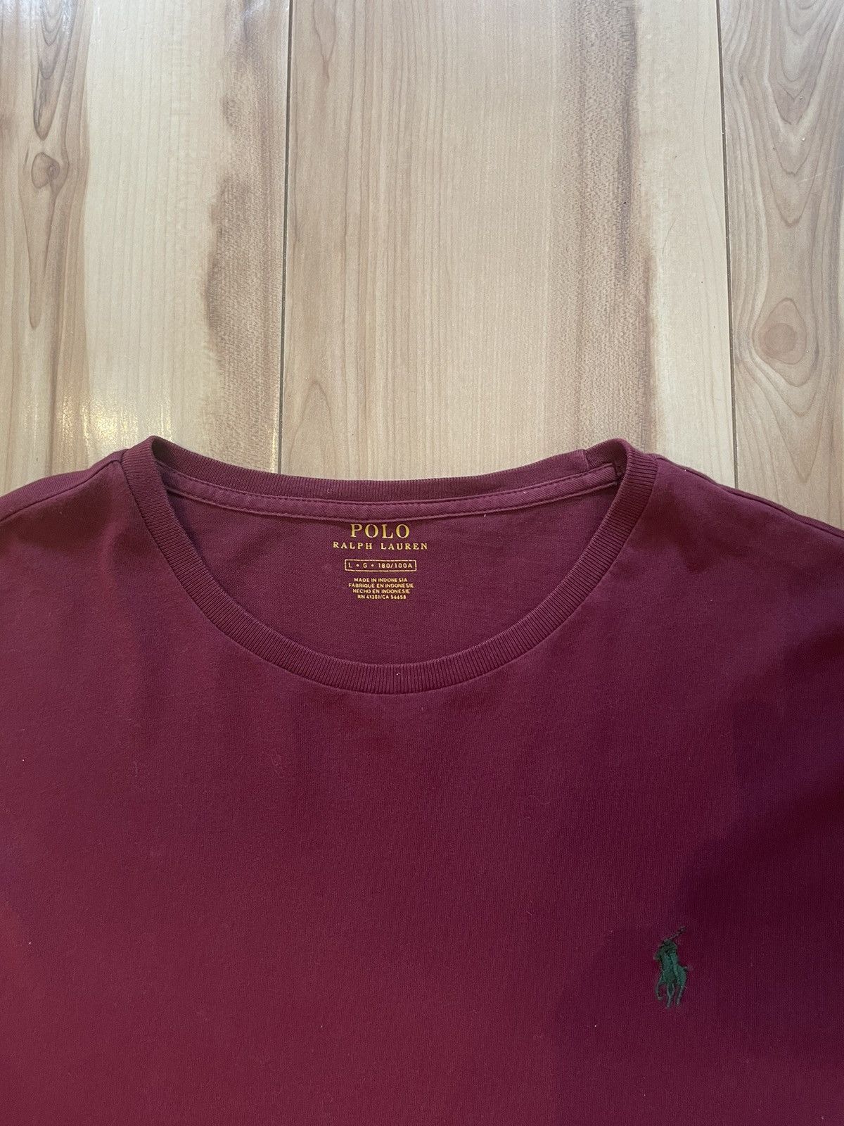 Polo Ralph Lauren × Vintage Long Sleeve Polo Ralph Lauren Logo Vintage Streetwear Size US L / EU 52-54 / 3 - 3 Thumbnail