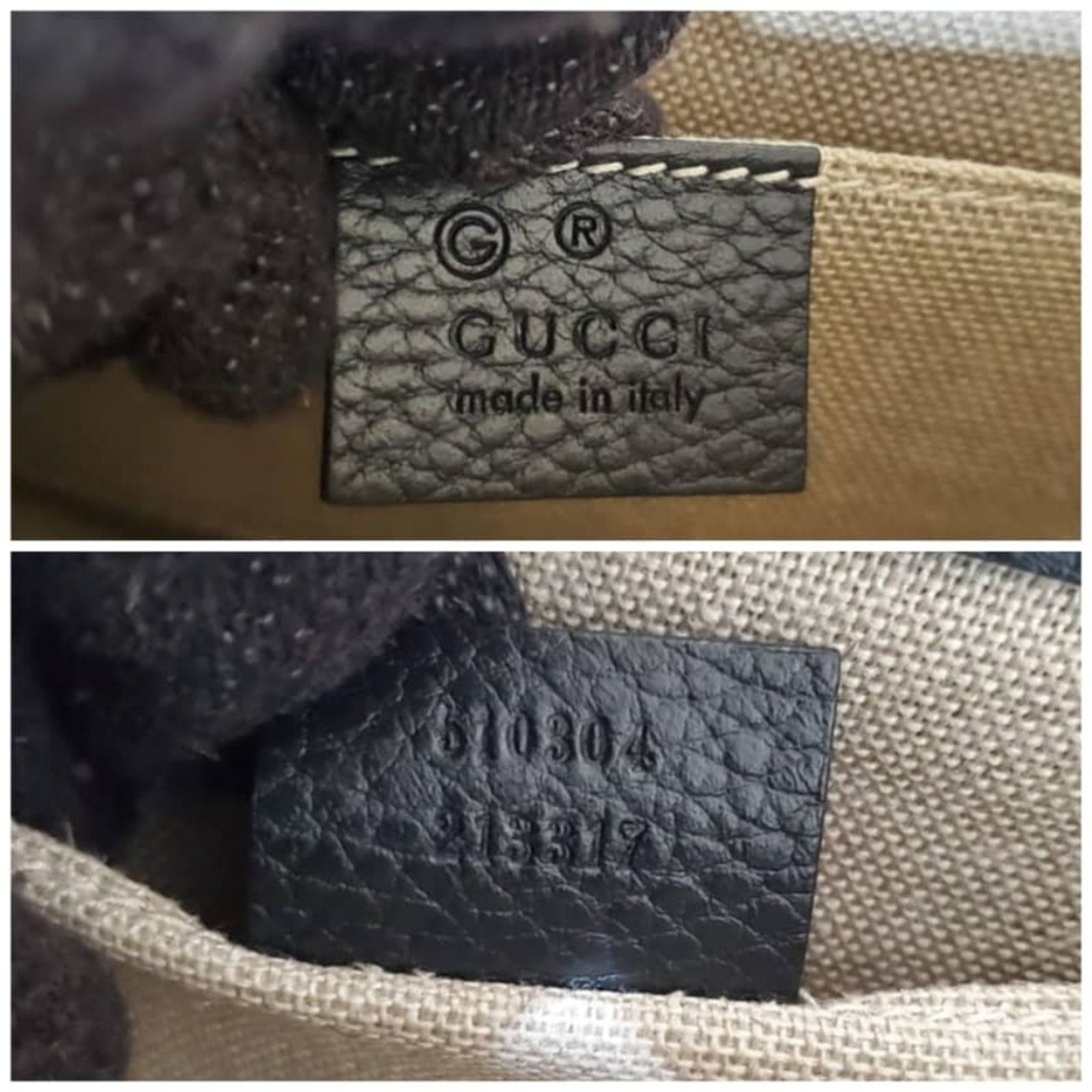 Gucci Auth GUCCI Dollar Calfskin Small Interlocking G Shoulder Bag Size ONE SIZE - 2 Thumbnail