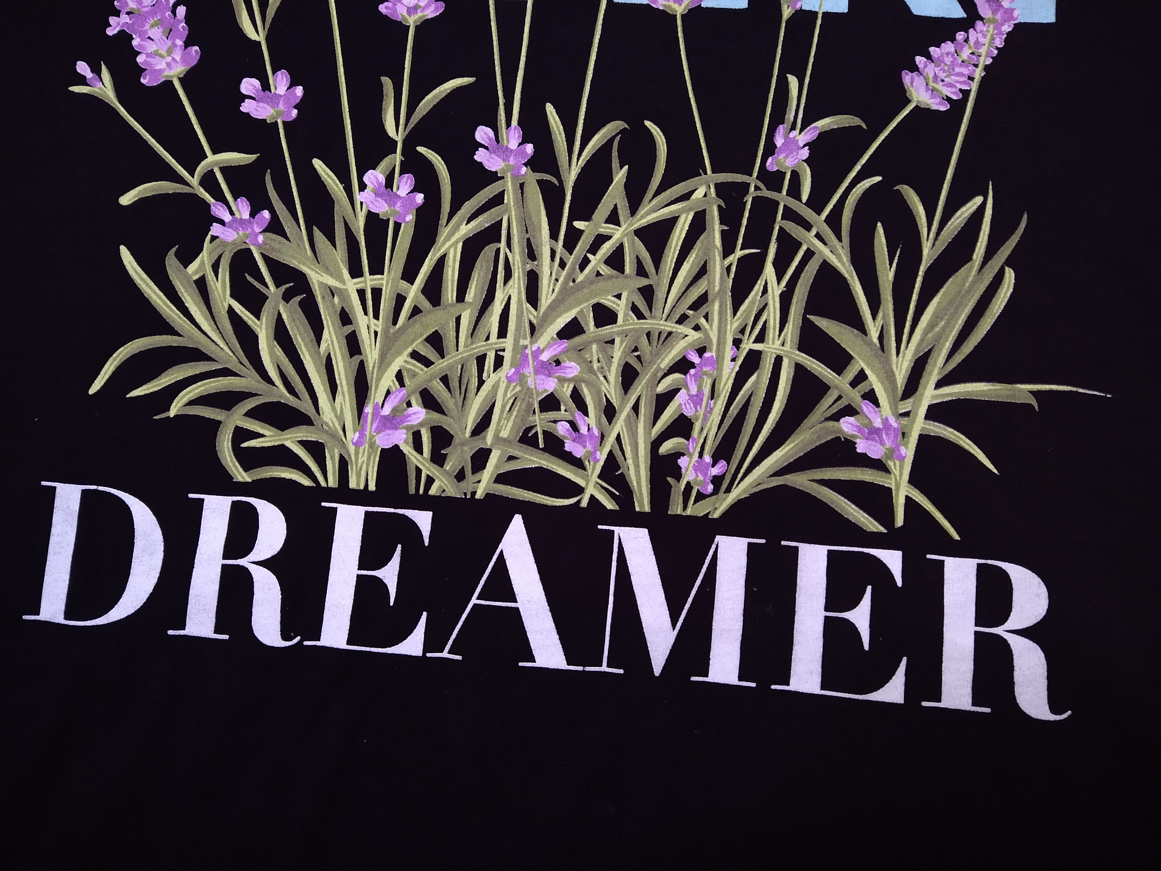 Amiri Amiri Dreamer Tshirt Size XS Black Flowers Short Sleeve Mike Size US XS / EU 42 / 0 - 3 Thumbnail