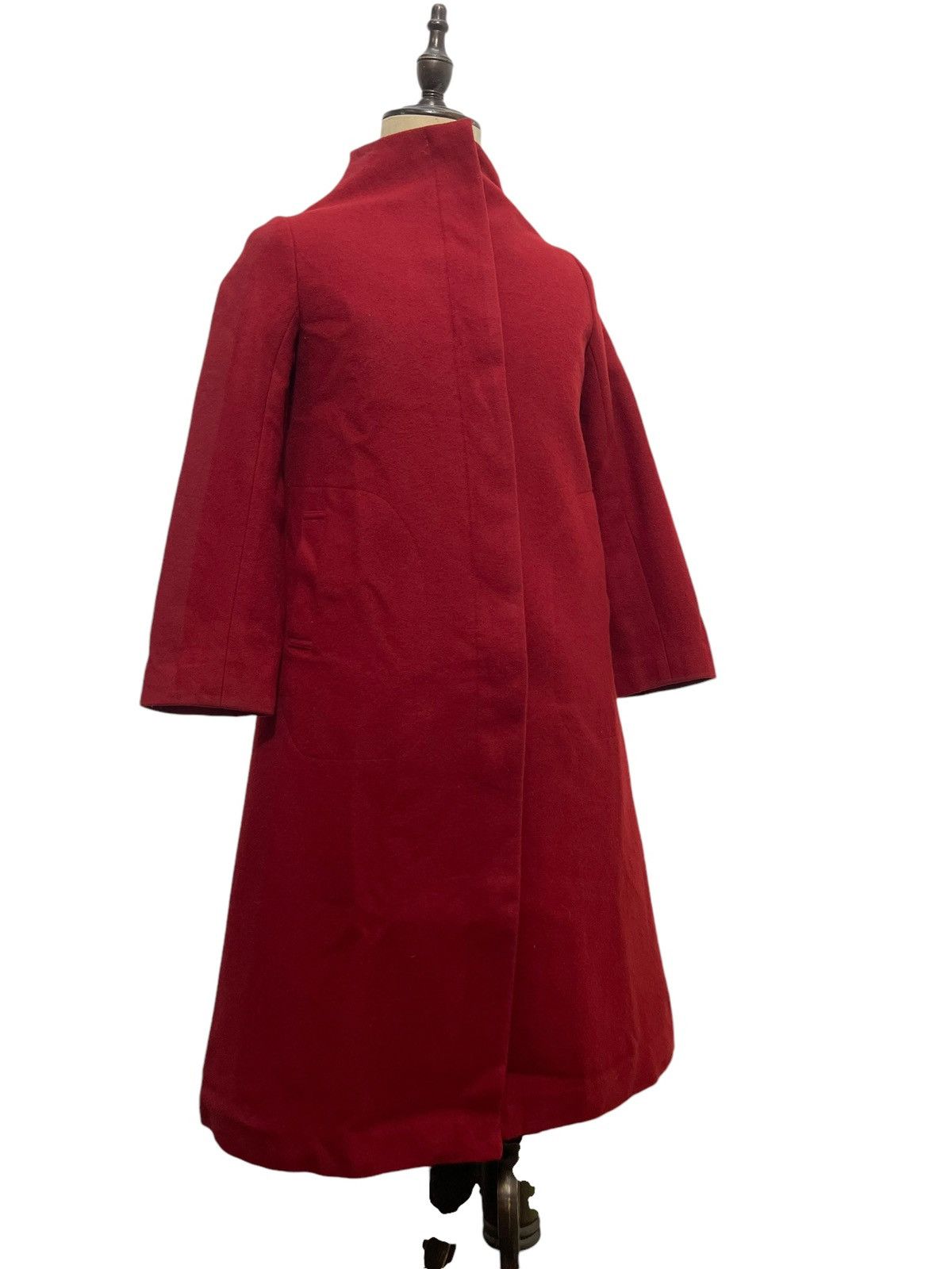 Yohji Yamamoto Vtg 90s Workshop Yohji Yamamoto Wool Coat 5🟩9 Size US M / EU 48-50 / 2 - 1 Thumbnail