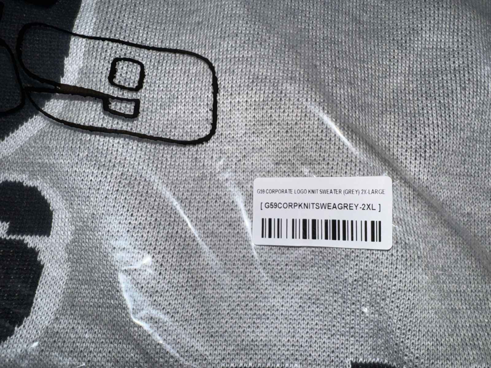 G59 Records $uicideboy$ G59 CORPORATE LOGO KNIT SWEATER XXL Size US XXL / EU 58 / 5 - 9 Thumbnail