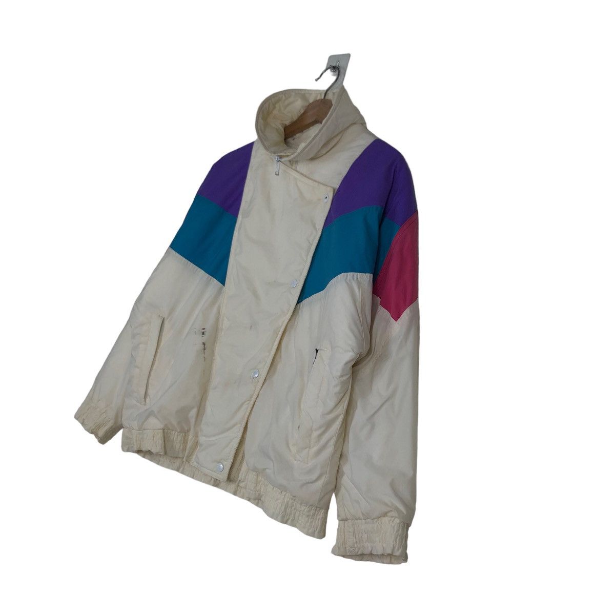 Japanese Brand 🔥Vintage Biker Jacket Aspen Japan Mix Colour Streetwear Size US M / EU 48-50 / 2 - 2 Thumbnail