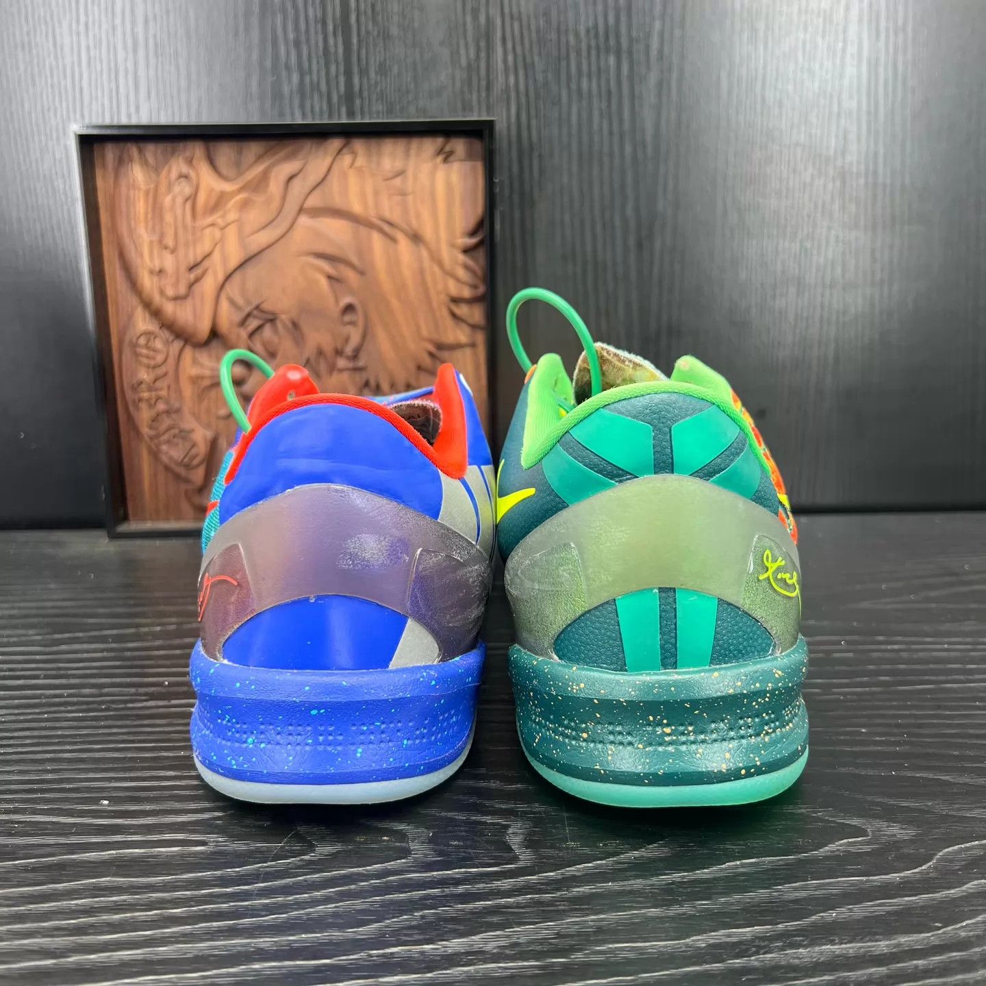 Nike zk8 low Orange Blue 44.5 like new Size US 11.5 / EU 44-45 - 4 Thumbnail