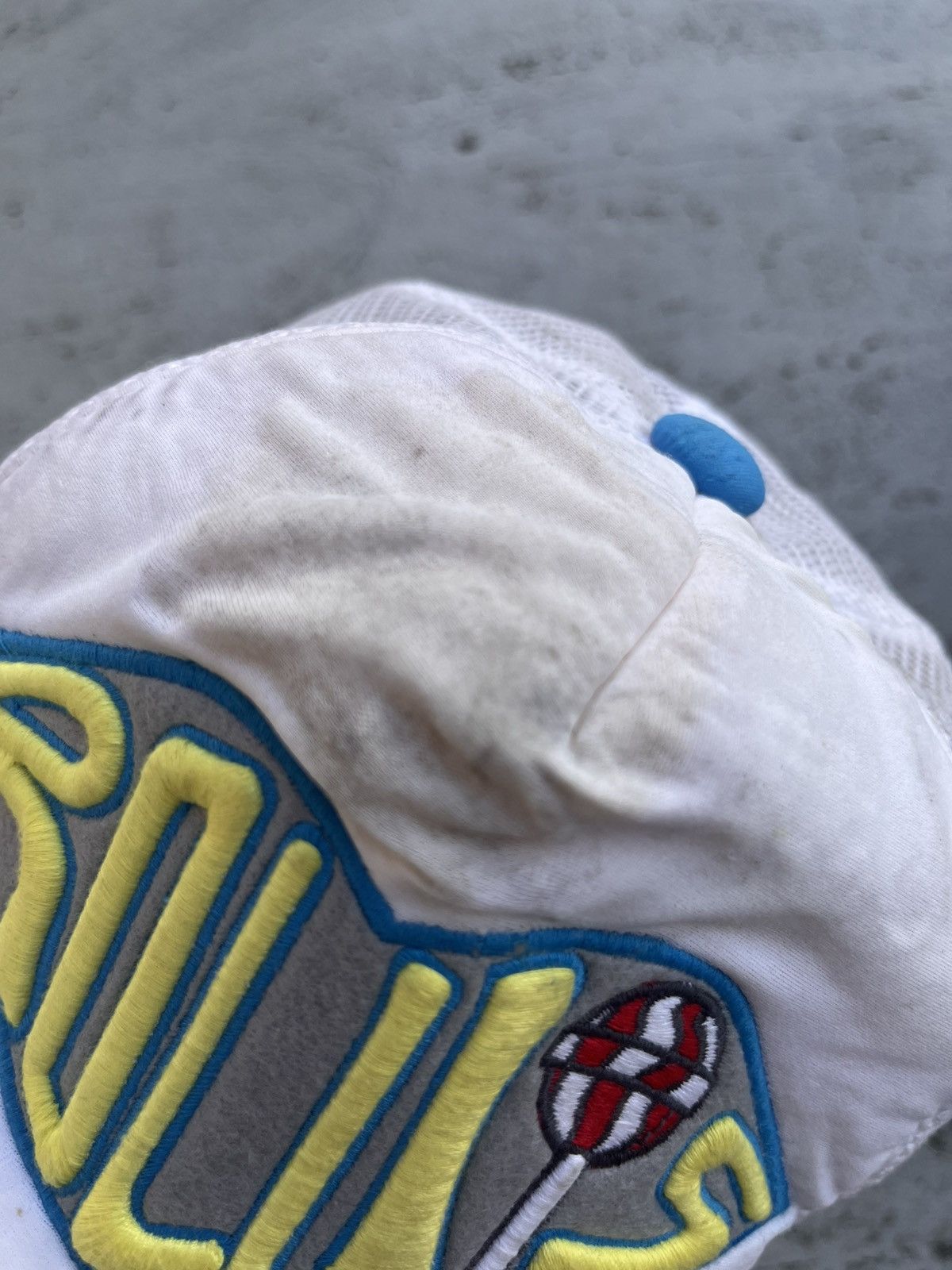 Hysteric Glamour JAPANESE DISTRESSED Y2K ROLLIS DESTROY TRUCKER HAT Size ONE SIZE - 6 Thumbnail