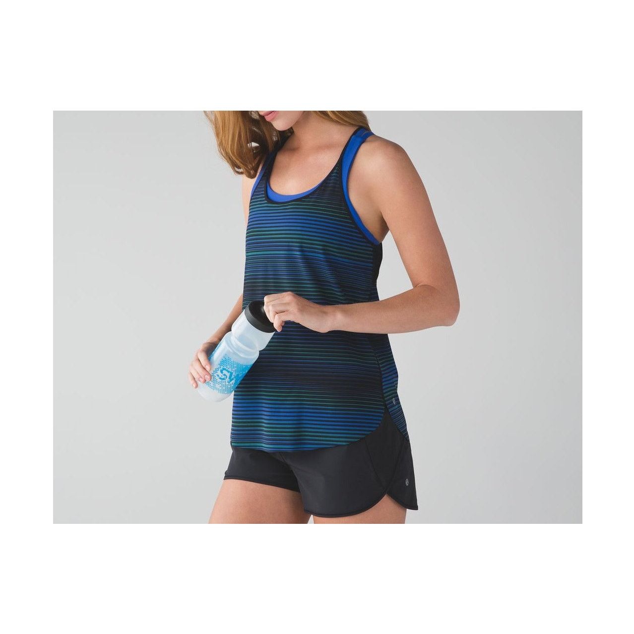 Lululemon LULULEMON ATHLETICA Striped To Tide Racerback Tank Top Sz 6 Size M / US 6-8 / IT 42-44 - 1 Thumbnail