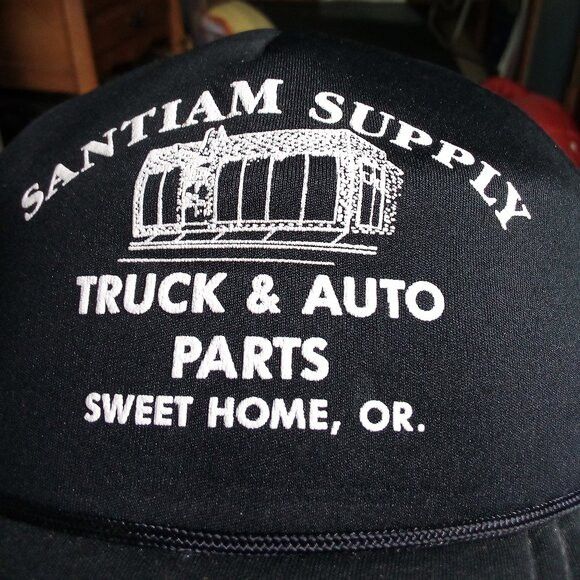 Other Vintage Santiam Supply Truck & Auto Parts Rope Trucker Hat Size ONE SIZE - 2 Thumbnail