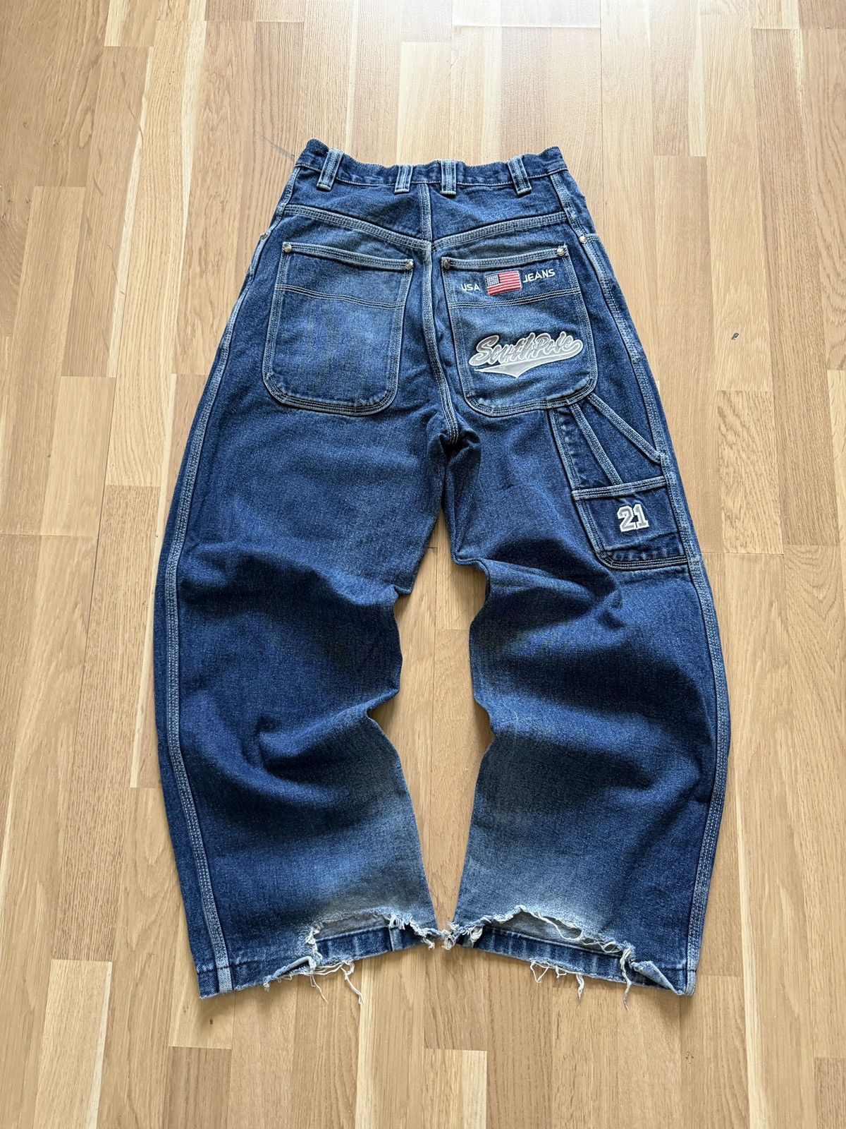 Southpole SoutPole new york vintage rap jeans hip hop skateboarding 90 Size US 29 - 2 Thumbnail