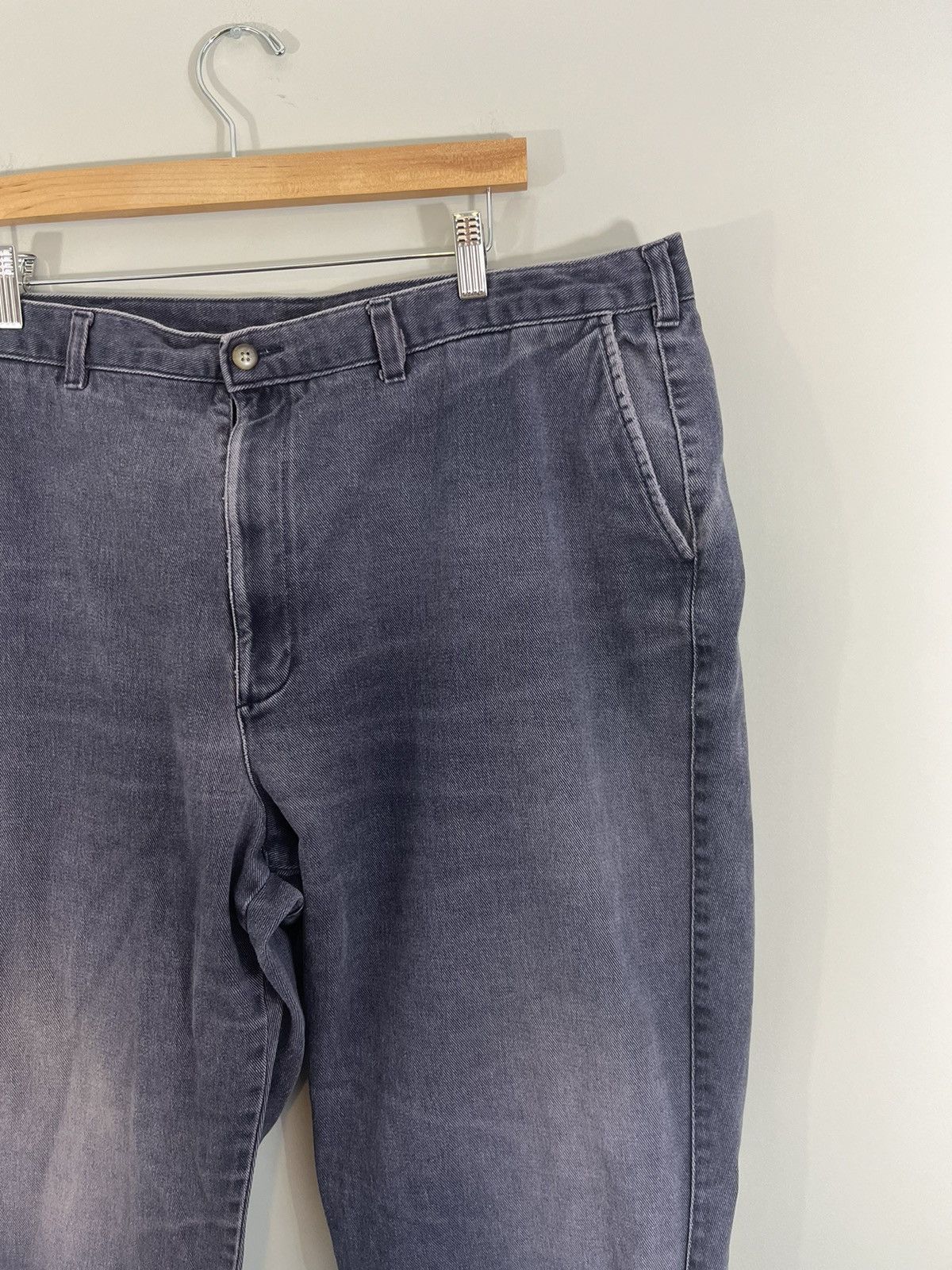 Vintage Oversized Sun Faded Basic Blank Distressed Pants Size US 40 / EU 56 - 3 Thumbnail