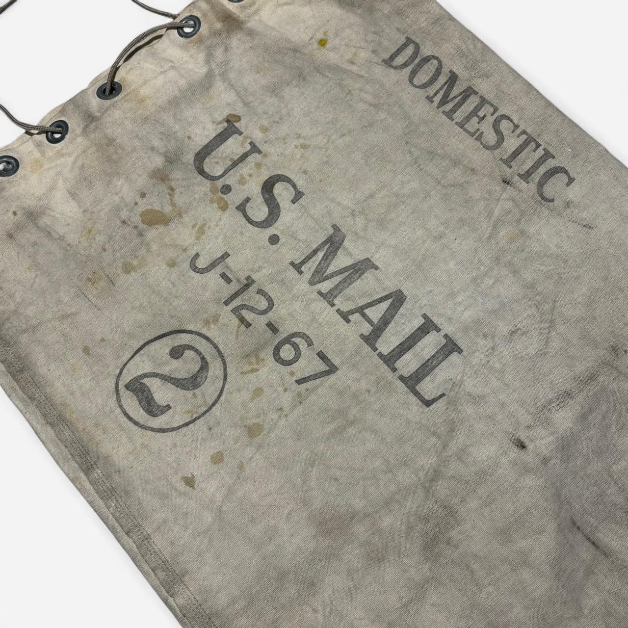 Vintage Authentic 1967 vintage U.S. Mail bag Size ONE SIZE - 2 Thumbnail