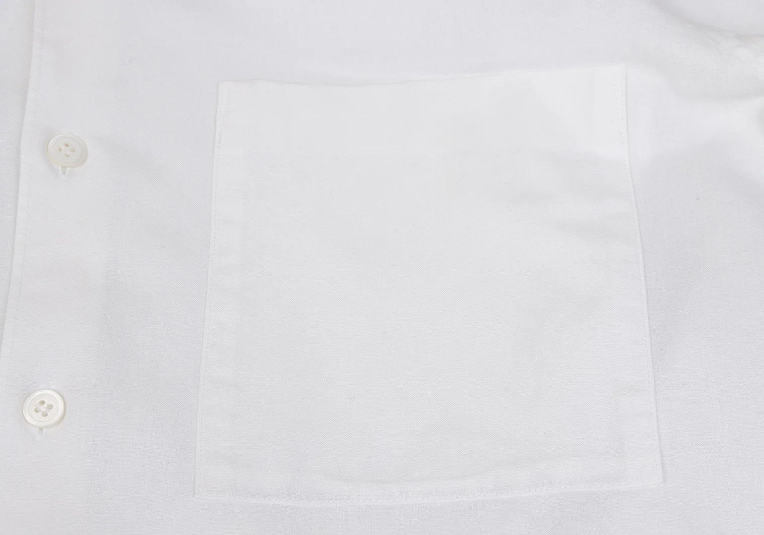 Comme des Garcons Homme Plus Dot Embroidered Long Sleeve No-Collar Shirt Off Blue M Size US M / EU 48-50 / 2 - 8 Thumbnail