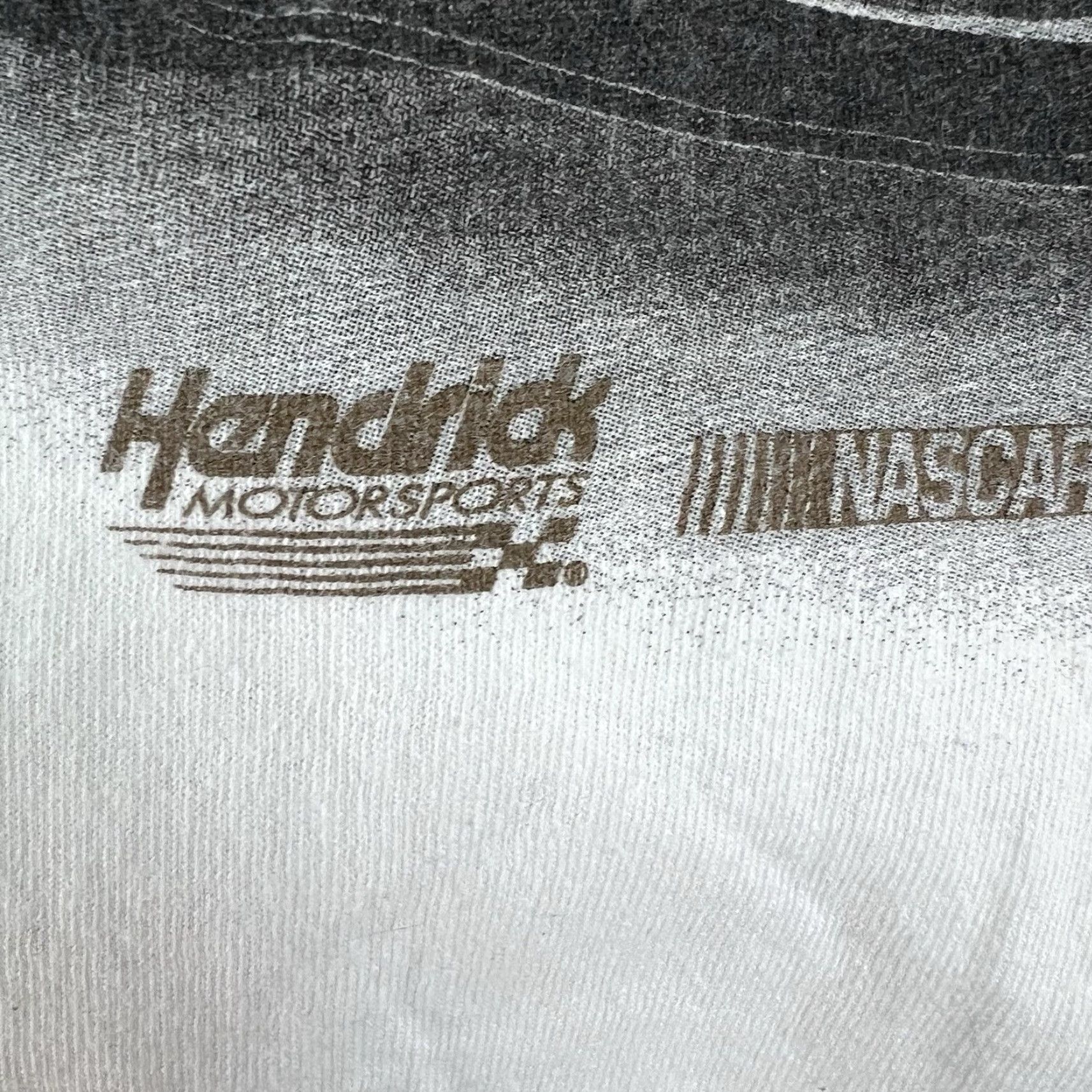 Delta Dale Earnhardt Jr 88 NASCAR National Guard T-Shirt Adult XL Graphic Print Crew Neck White Delta Made in USA Mens Size US XL / EU 56 / 4 - 3 Thumbnail