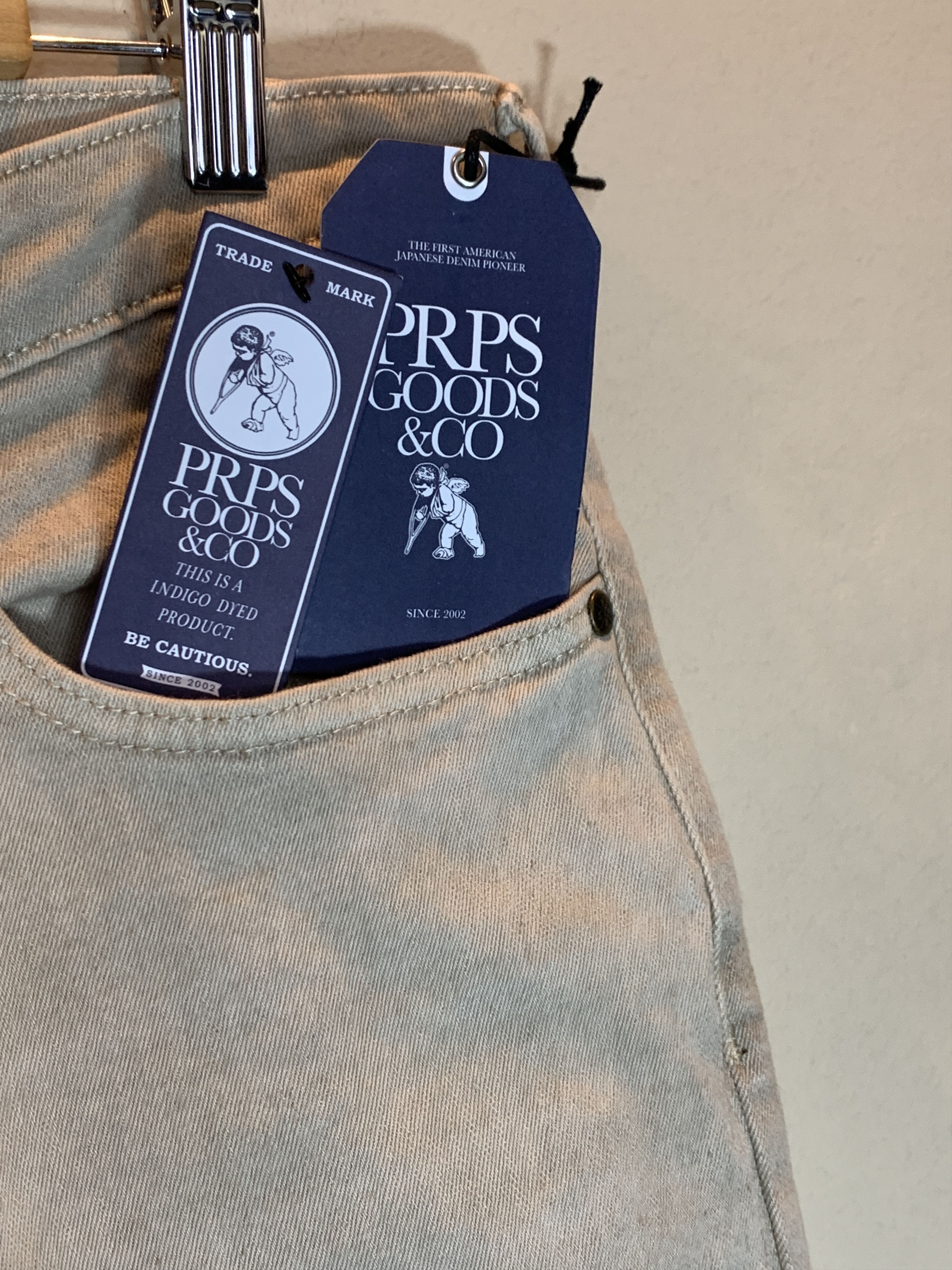 Prps *RARE* New PRPS Le Sabre Japanese Denim Jeans - 34 Size US 34 / EU 50 - 5 Thumbnail
