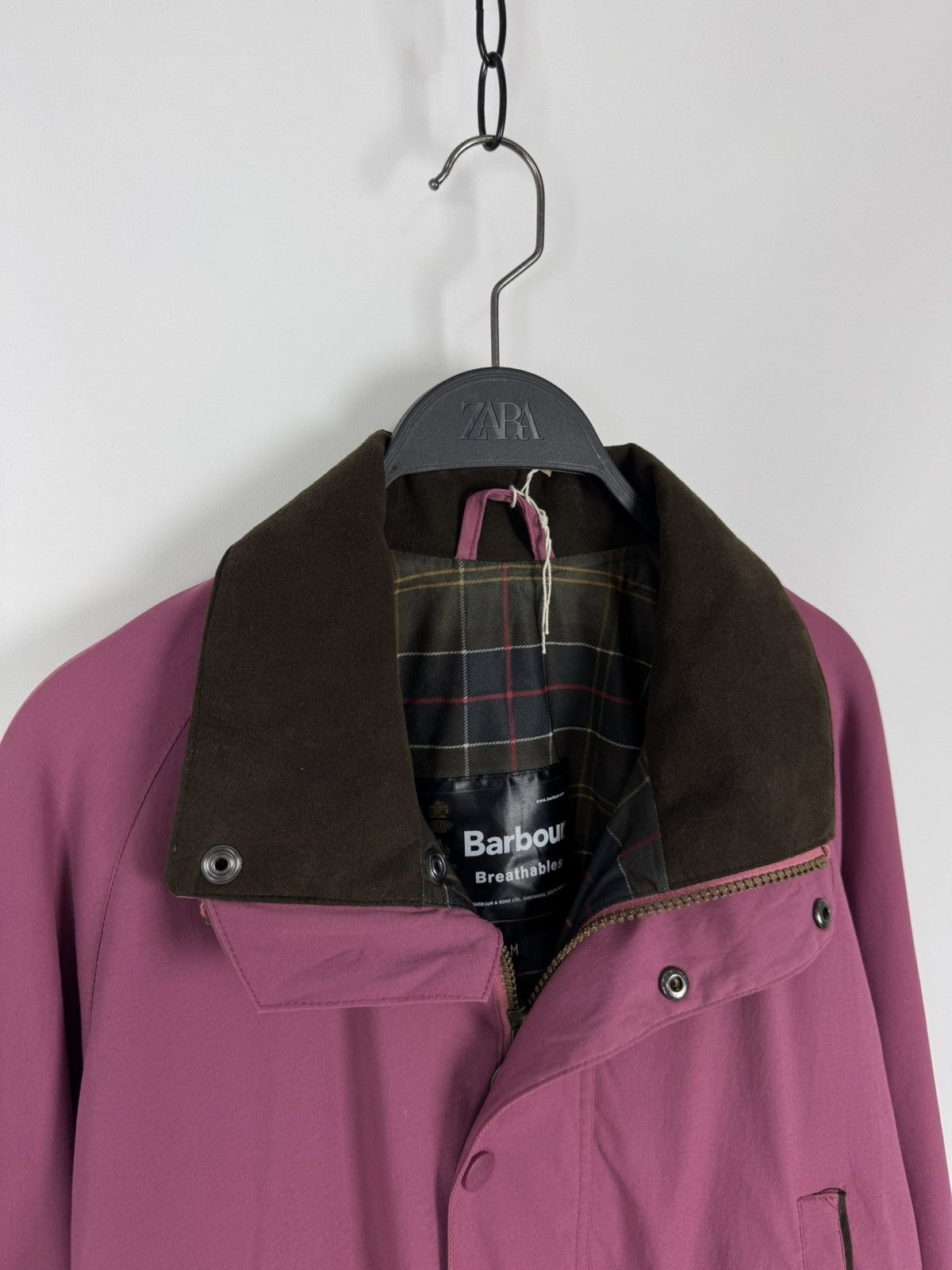 Barbour Barbour Breathable Nylon Mauve Purple Hunting Jacket M Size US M / EU 48-50 / 2 - 6 Thumbnail