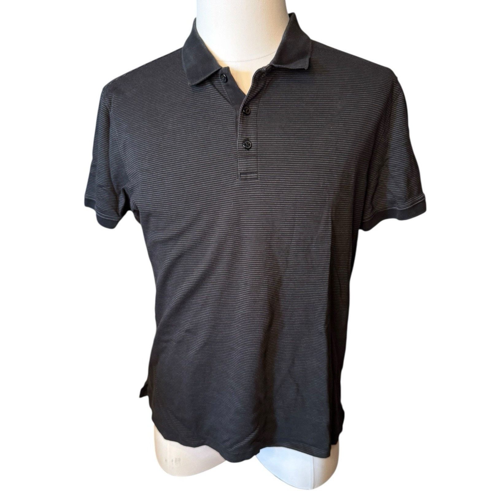 Greg Norman Two Golf Polo Shirts Black Orange Greg Norman Calvin Klein Size US L / EU 52-54 / 3 - 8 Thumbnail