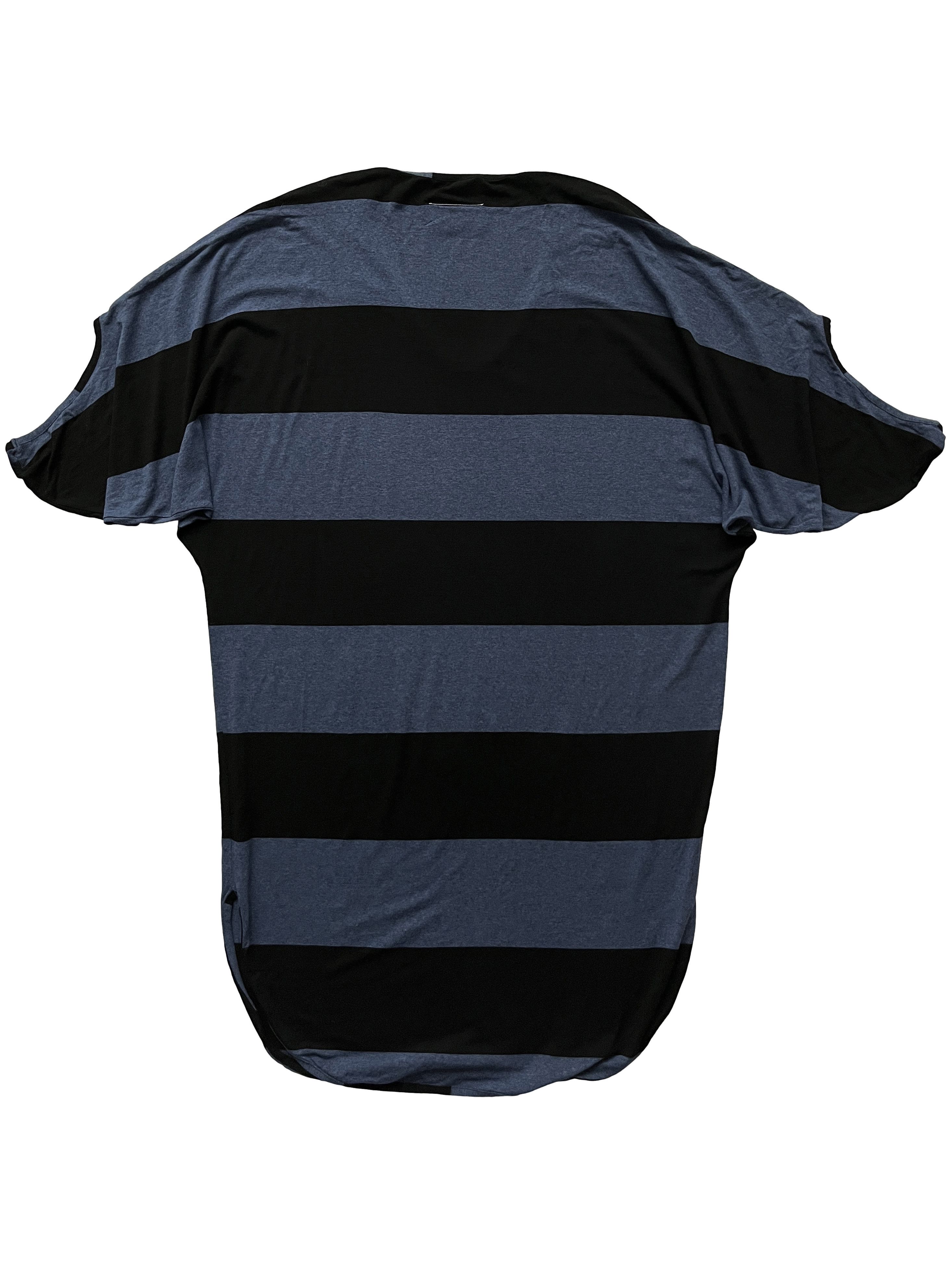 Maison Margiela ⚡️QUICK SALE⚡️ 2009 Margiela MM6 Striped Tunic T-Shirt Dress Size L / US 10 / IT 46 - 2 Thumbnail