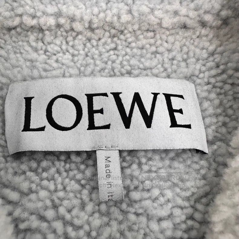 Loewe Loewe Blue fur and leather integrated jacket Size US L / EU 52-54 / 3 - 4 Thumbnail