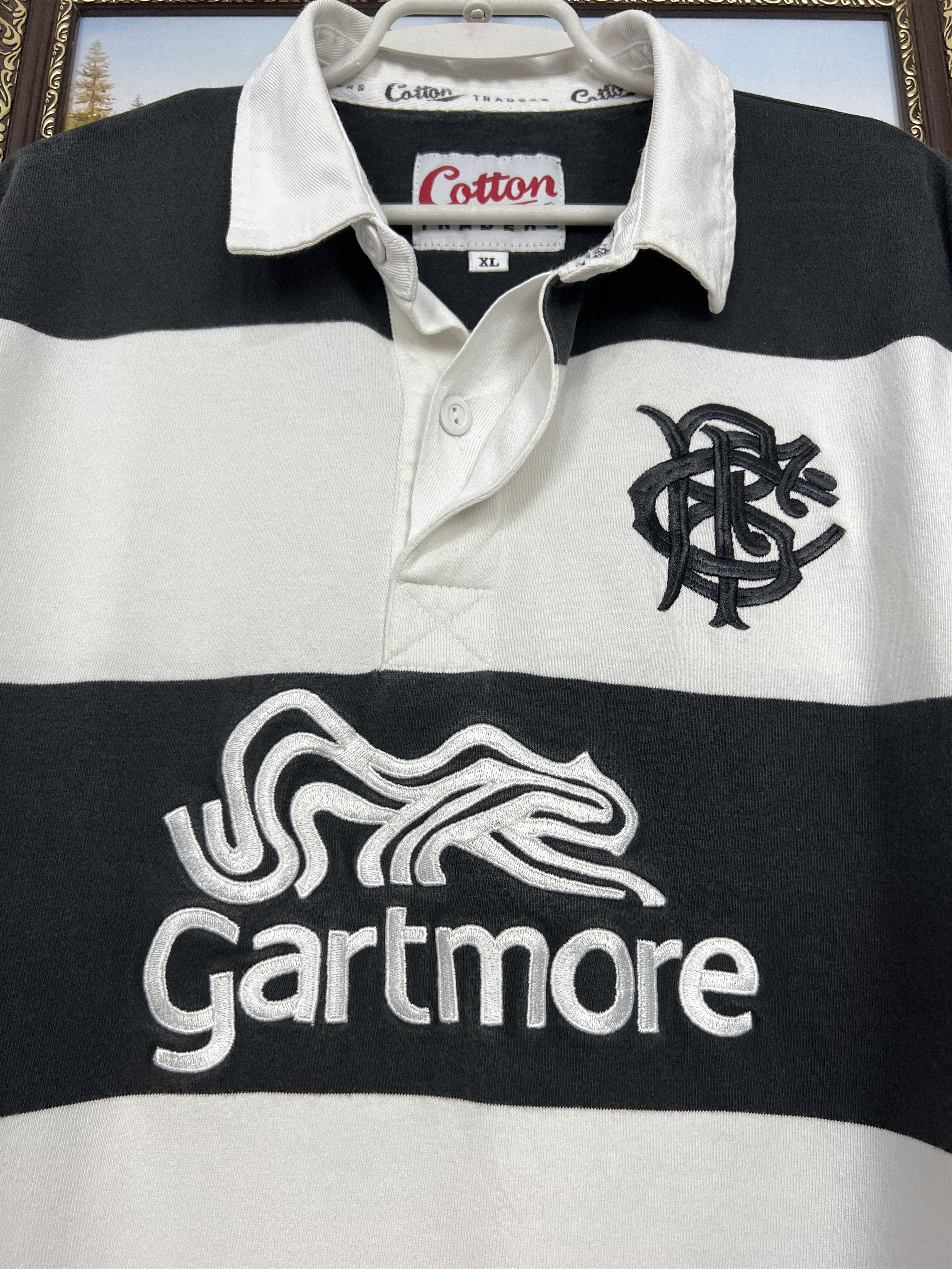 Cotton Traders Vintage Cotton Traders Barbarians Rugby Jersey Long Sleeve Size US XL / EU 56 / 4 - 3 Thumbnail