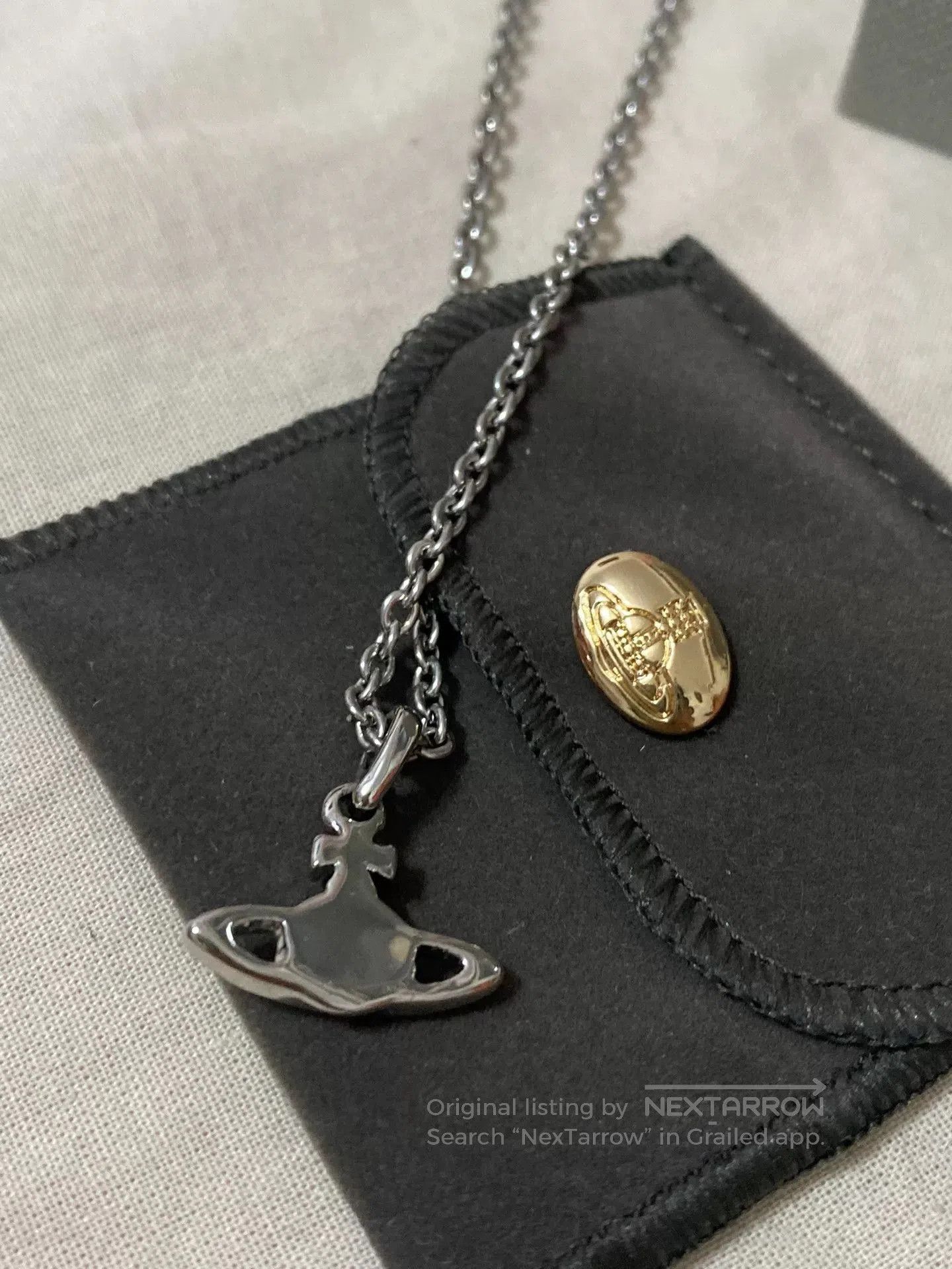 Vivienne Westwood Vivienne Westwood Saturn Necklace. Size ONE SIZE - 3 Thumbnail