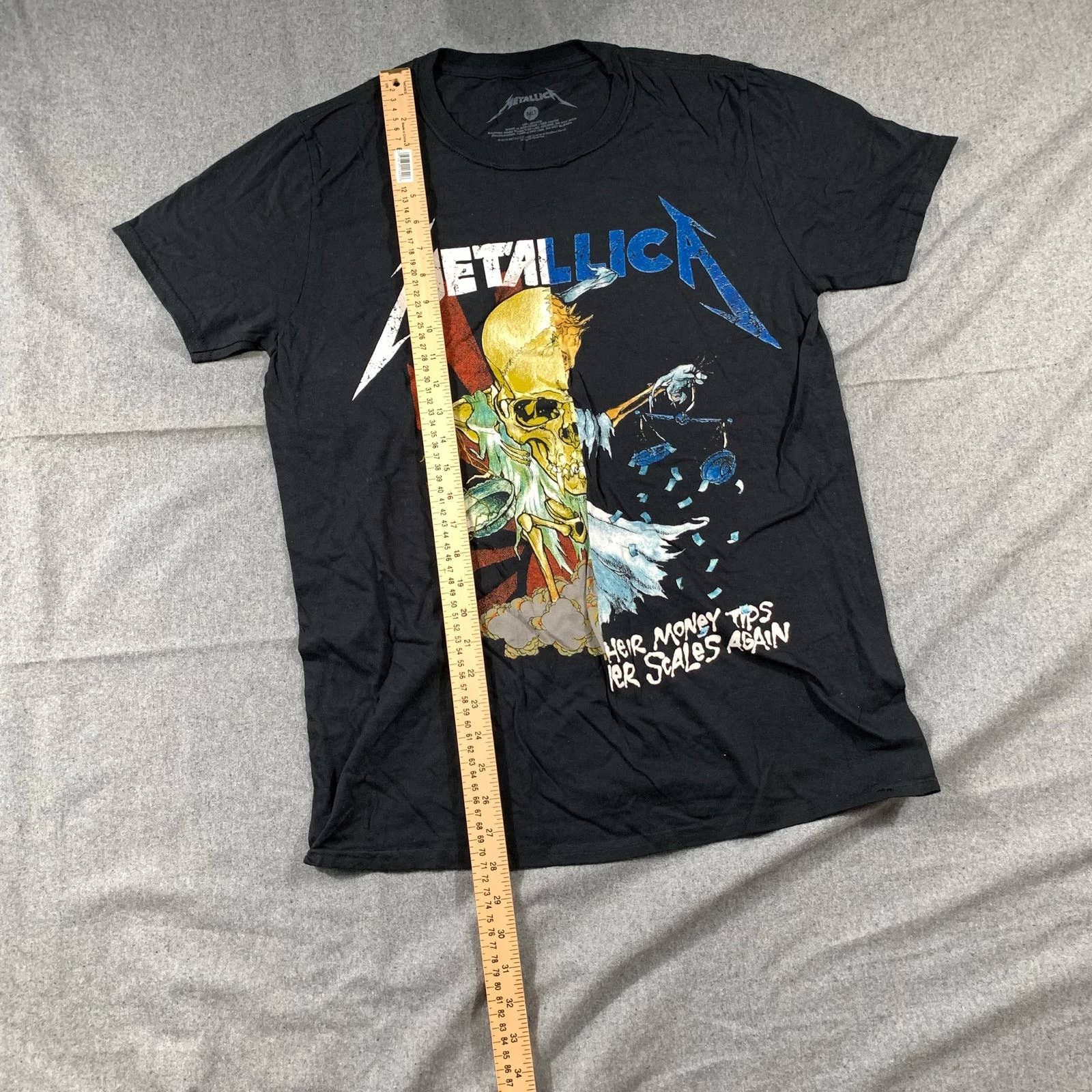 Metallica Metallica Shirt Adult Medium Black Casual T Shirt Size US M / EU 48-50 / 2 - 5 Thumbnail