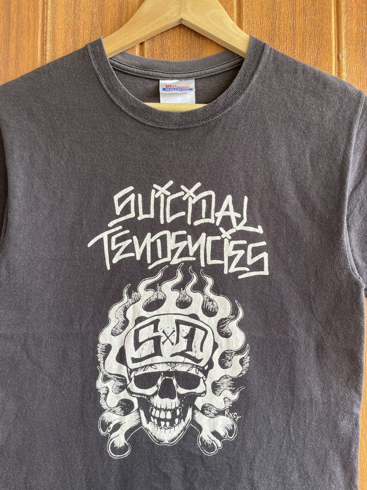 Band Tees Vintage’y2k🔥SUICIDAL TENDENCIES🔥RXCX Band Punk San Faded Tee Size US S / EU 44-46 / 1 - 6 Thumbnail