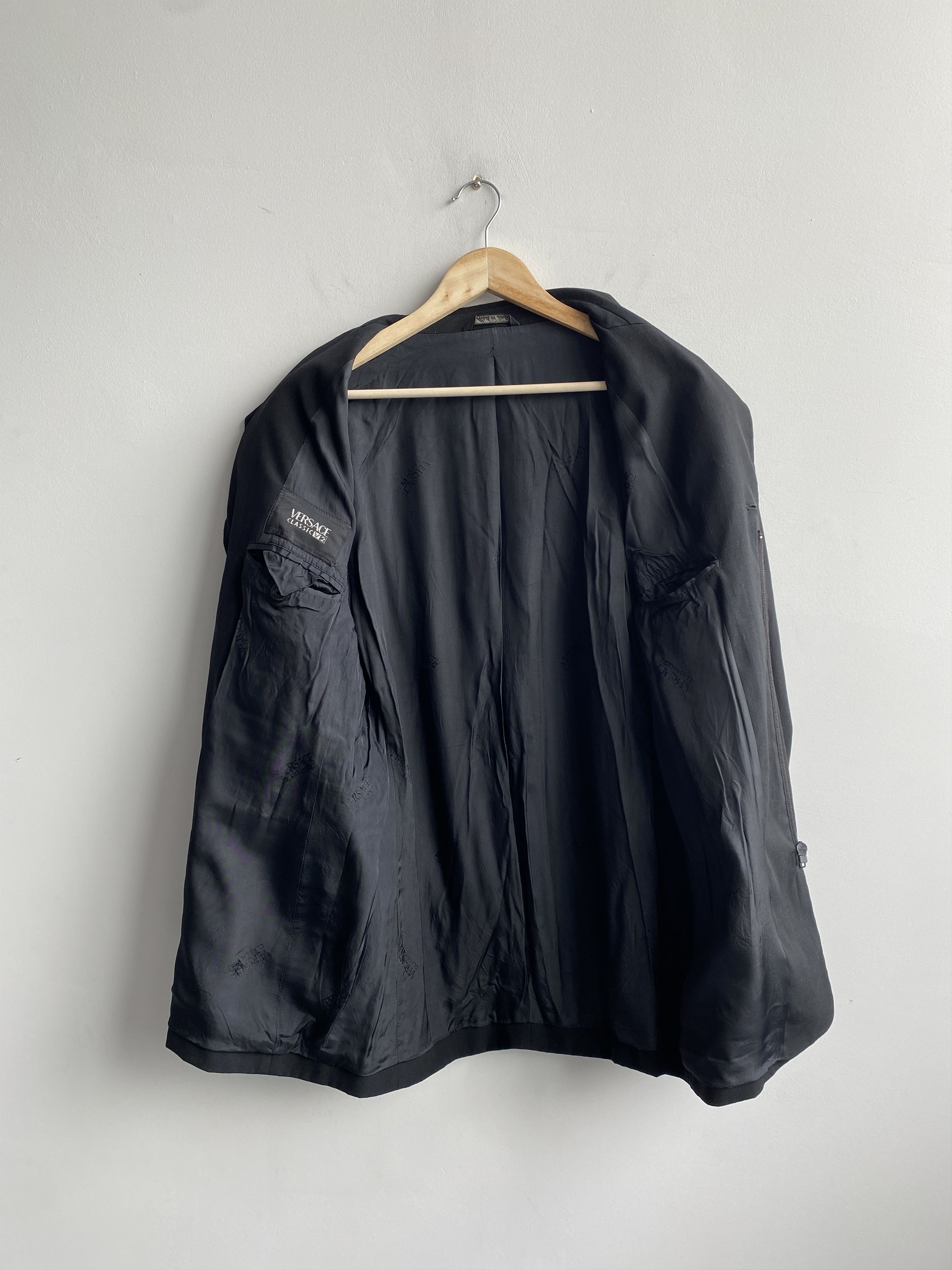 Versace Versace 90s Classic V2 Zip Blazer Size 48L - 11 Thumbnail