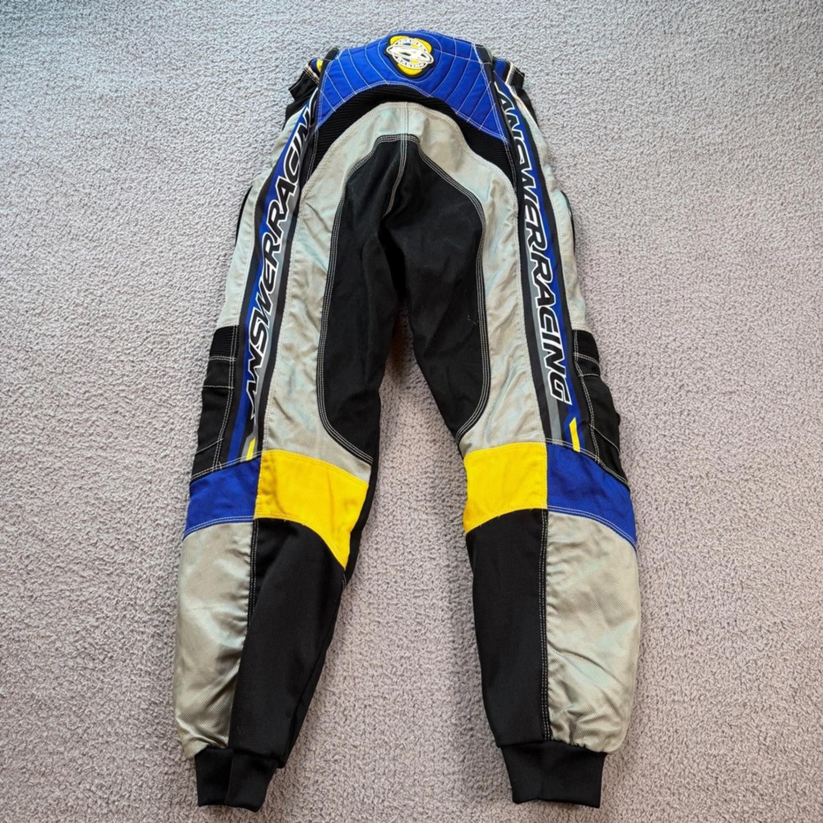 Other Vintage Answer Racing Edge Motocross Pants 30 Mens Dirt Bike Size US 30 / EU 46 - 2 Thumbnail