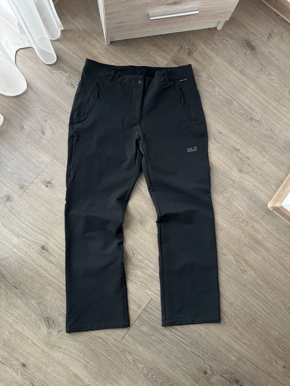 Jack Wolfskin × Vintage Vintage Jack Wolfskin Outdoor Black Pants Size US 30 / EU 46 - 1 Thumbnail