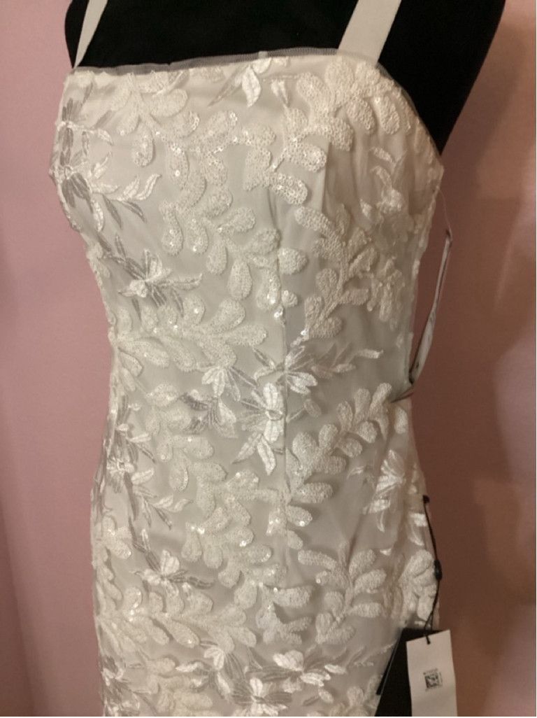 Adrianna Papell Women's Adrianna Papell White Dress Size 4 Size S / US 4 / IT 40 - 5 Thumbnail