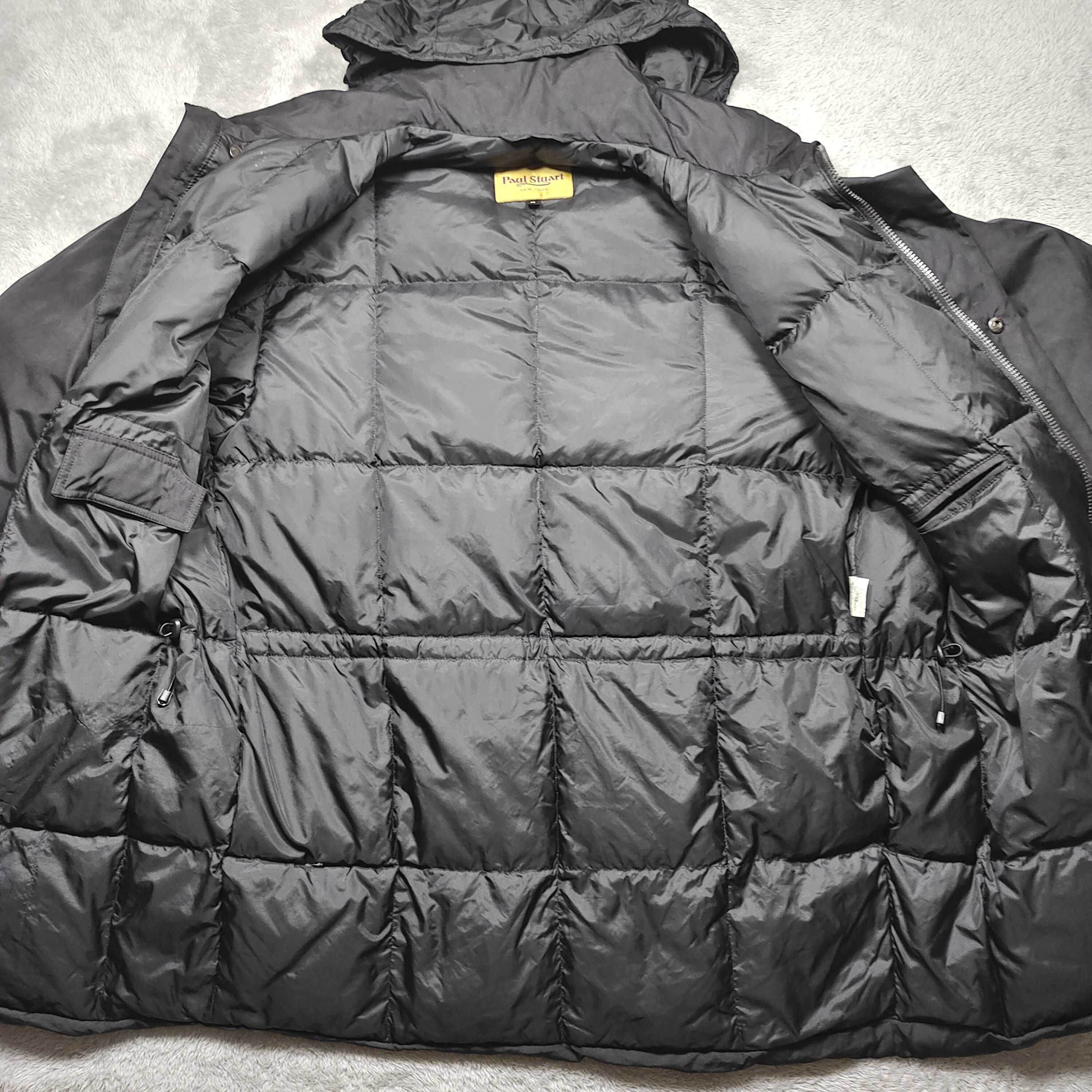 Paul Stuart PAUL STUART BLACK PADDED PARKA JACKET M Size US M / EU 48-50 / 2 - 18 Thumbnail