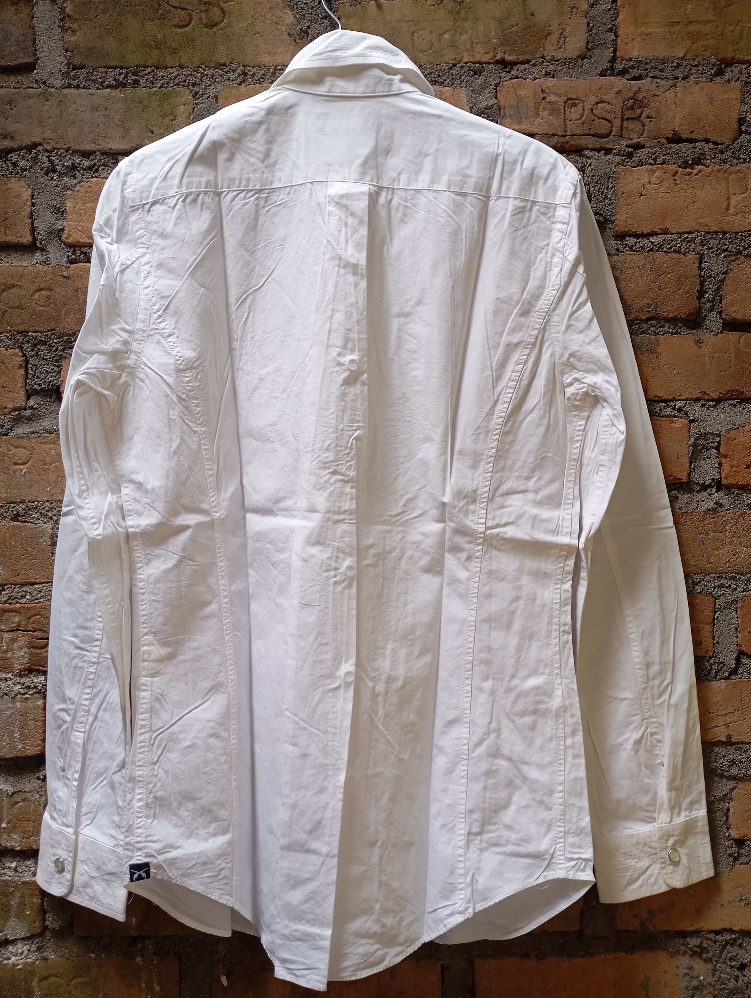 Japanese Brand × Roar Roar White Shirts Made in Japan Size XS / US 0-2 / IT 36-38 - 2 Thumbnail