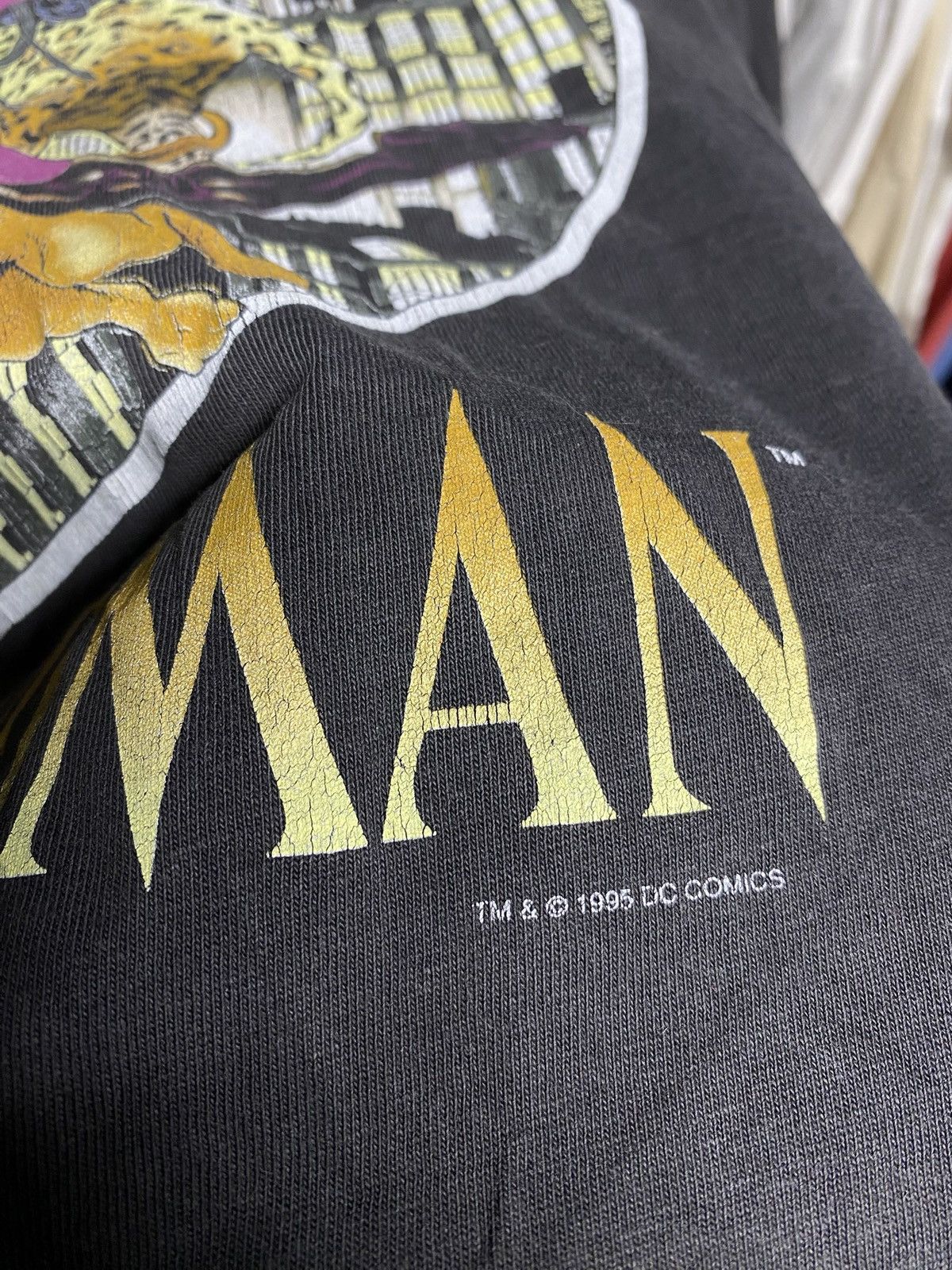 Vintage Vintage 1995 Cat Women T-Shirt Vtg Dc Comics Tee XL Size US XL / EU 56 / 4 - 3 Thumbnail