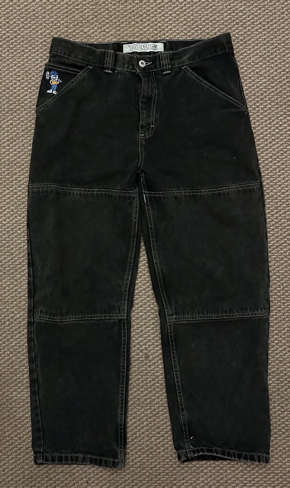 スケートボード polar skate 93 washed black 30/32 スケートボード