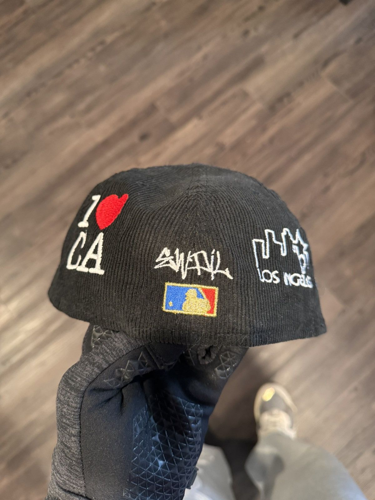 New Era Embroidered Dodgers Fitted Size ONE SIZE - 4 Thumbnail