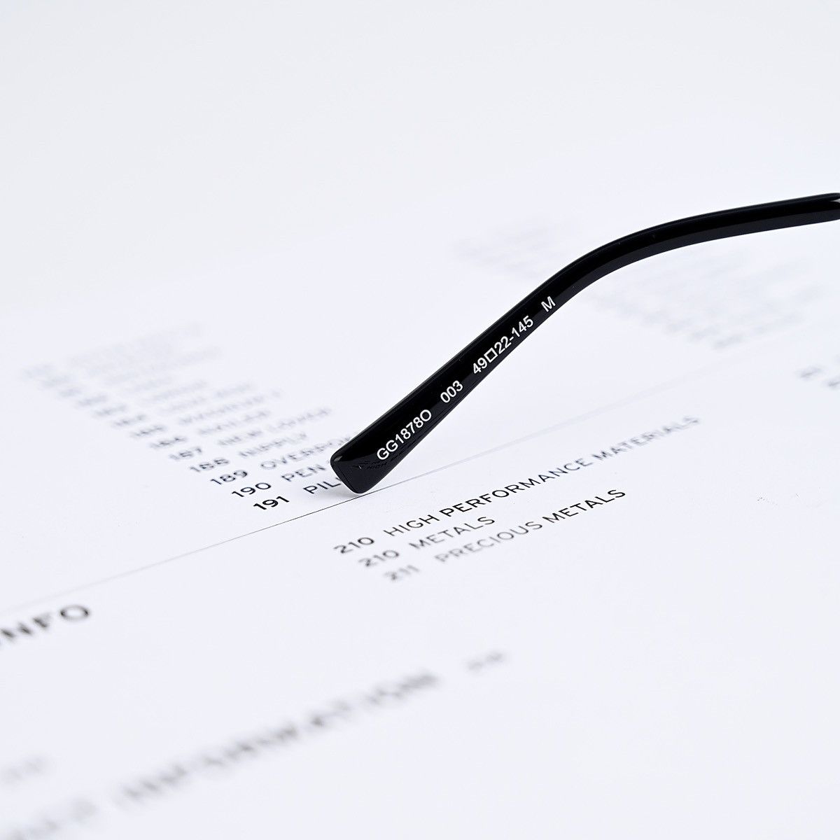 Gucci GUCCI GG1878O GLASSES Size ONE SIZE - 6 Thumbnail