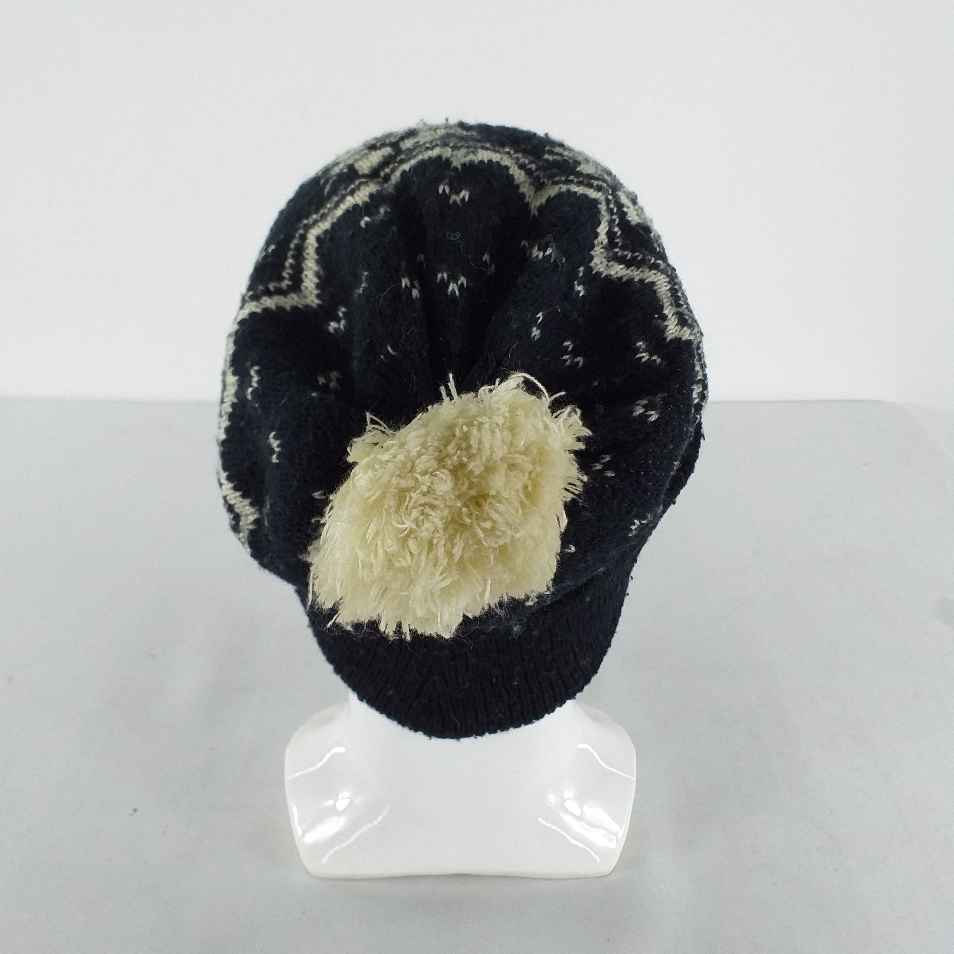 Japanese Brand Geometrical Design Snow Cap Hat Beanie -BN410 Size ONE SIZE - 3 Thumbnail
