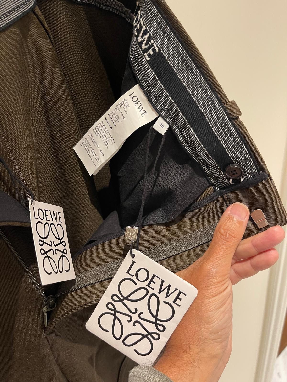 Loewe Loewe Khaki Trousers Size US 34 / EU 50 - 6 Thumbnail