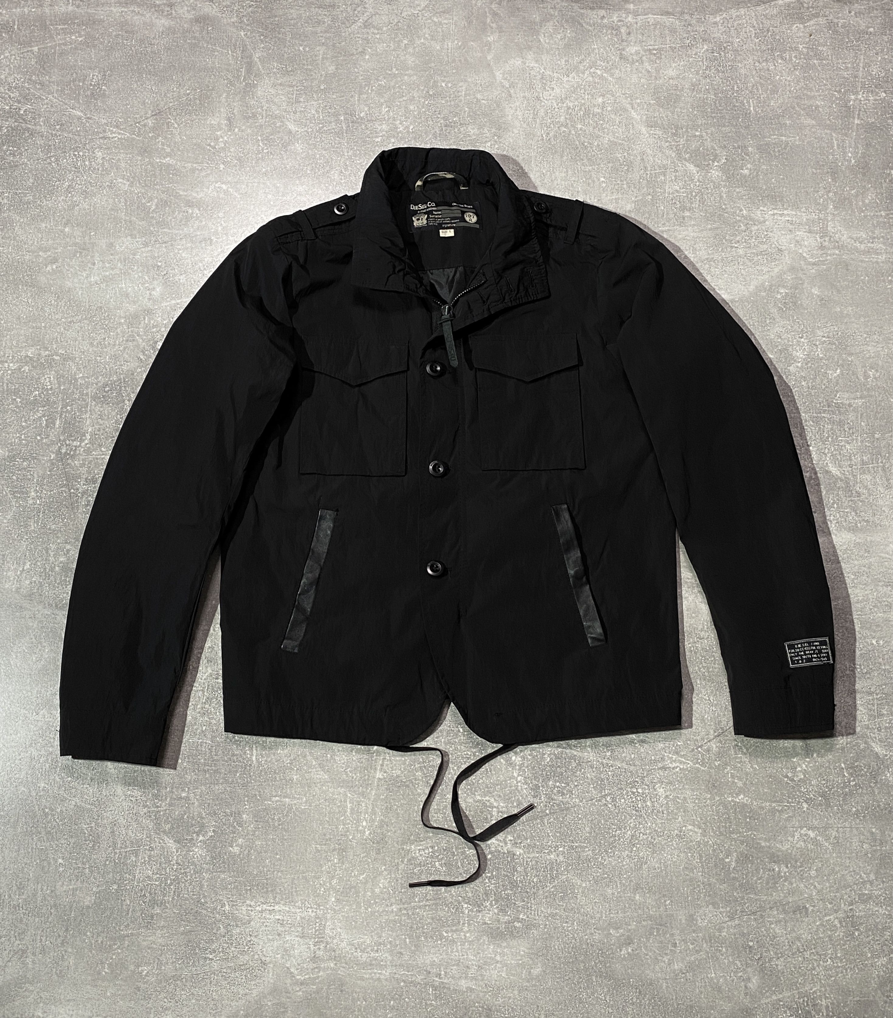 Diesel Vintage Y2K DIESEL NYLON JACKET TECH WEAR STYLE Size US L / EU 52-54 / 3 - 2 Thumbnail
