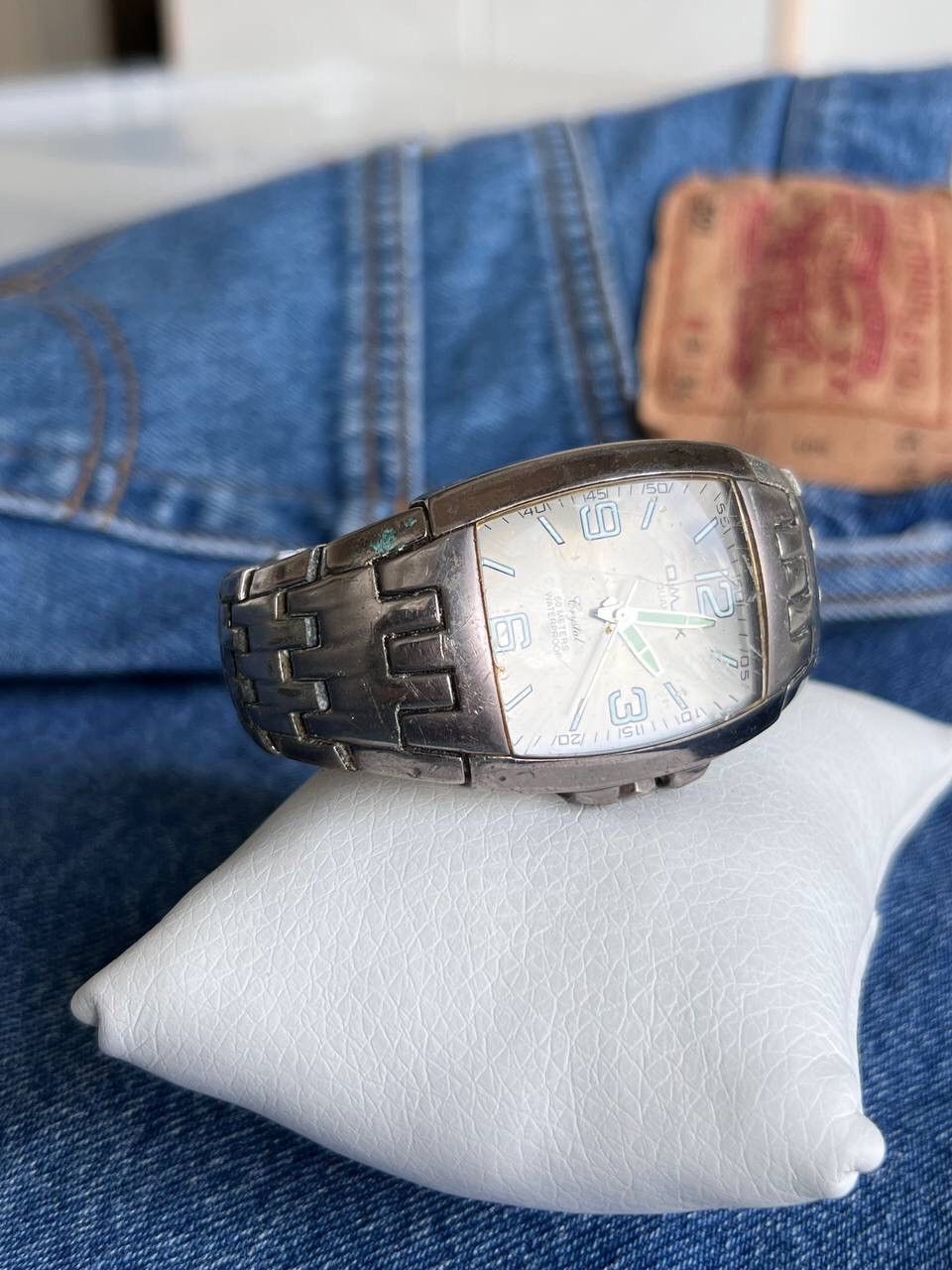 Japanese Brand × Vintage Vintage Japanese style futuristic Watch Bubble Glass OMAX Size ONE SIZE - 2 Thumbnail
