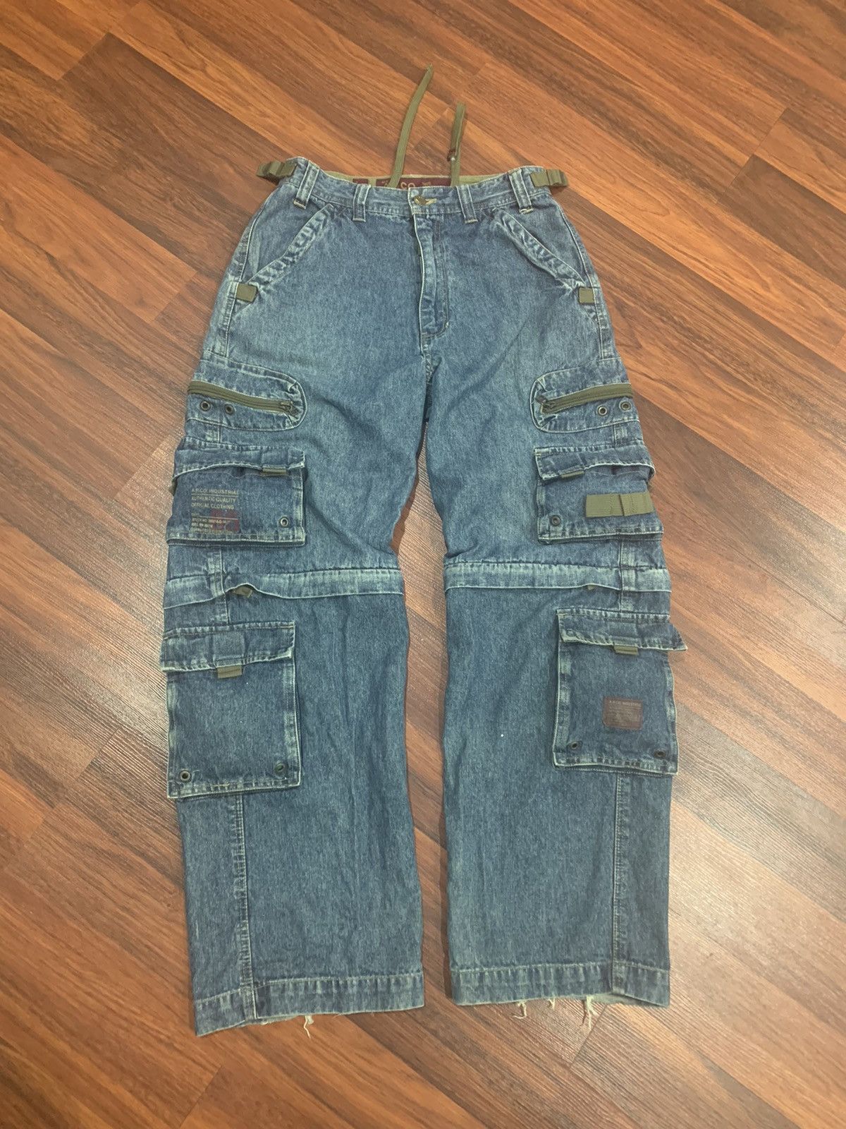 If Six Was Nine × Japanese Brand APC.CO Multipocket Jeans Pants Size US 28 / EU 44 - 2 Thumbnail