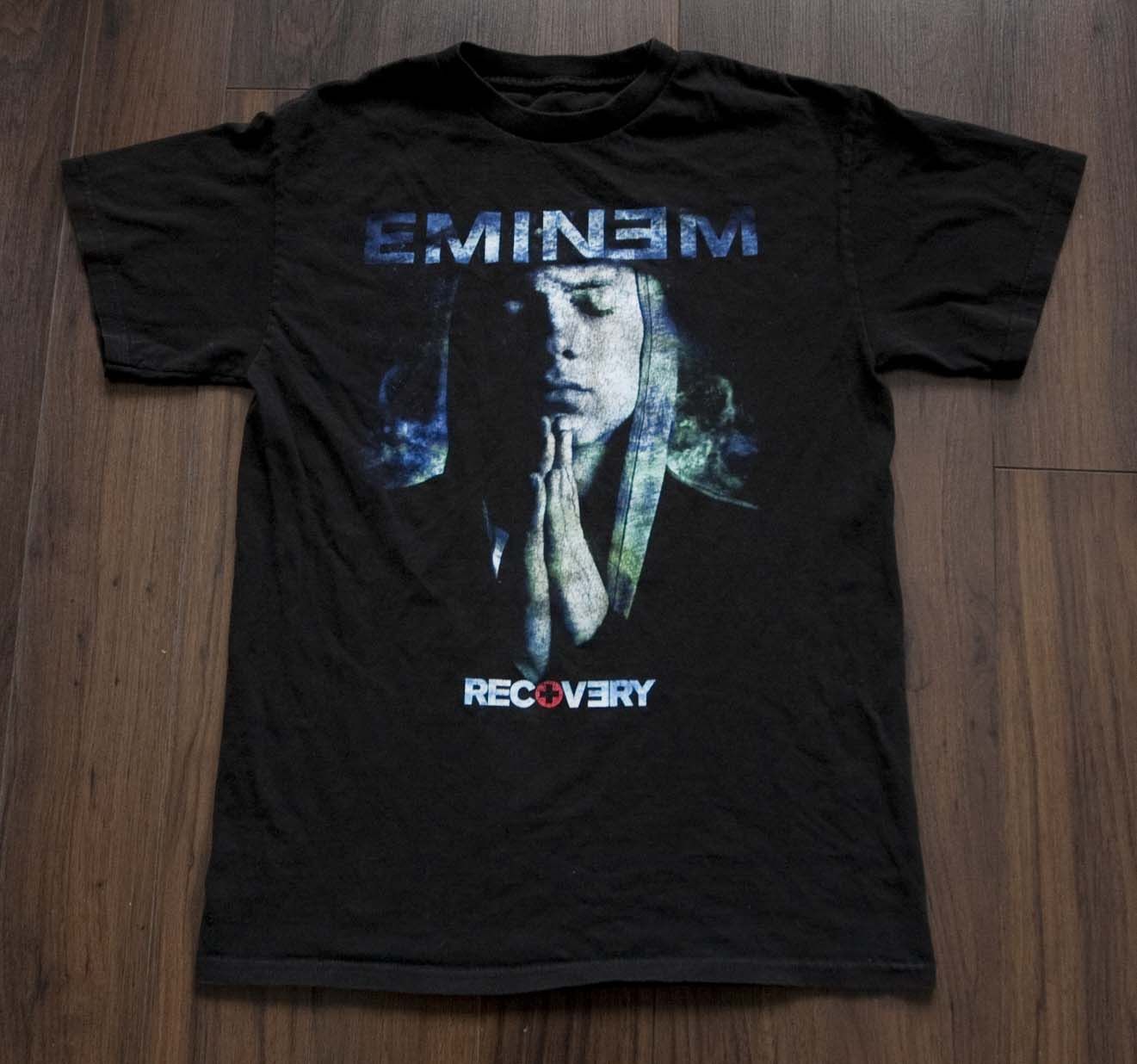 Rap Tees Eminen T Shirt Size M Recovery Size US M / EU 48-50 / 2 - 1 Thumbnail