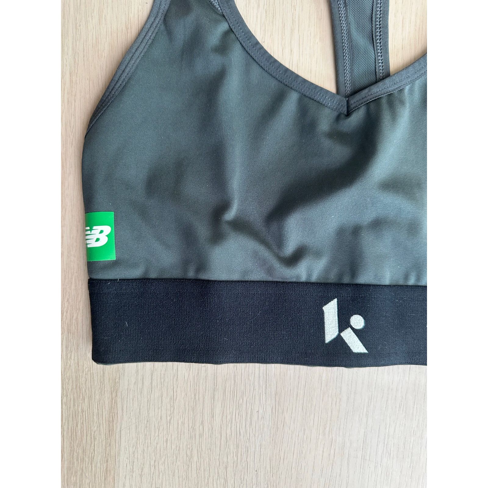 New Balance Klutch Athletics Sports Bra Grey - Mint - Size S Size S / US 4 / IT 40 - 2 Thumbnail