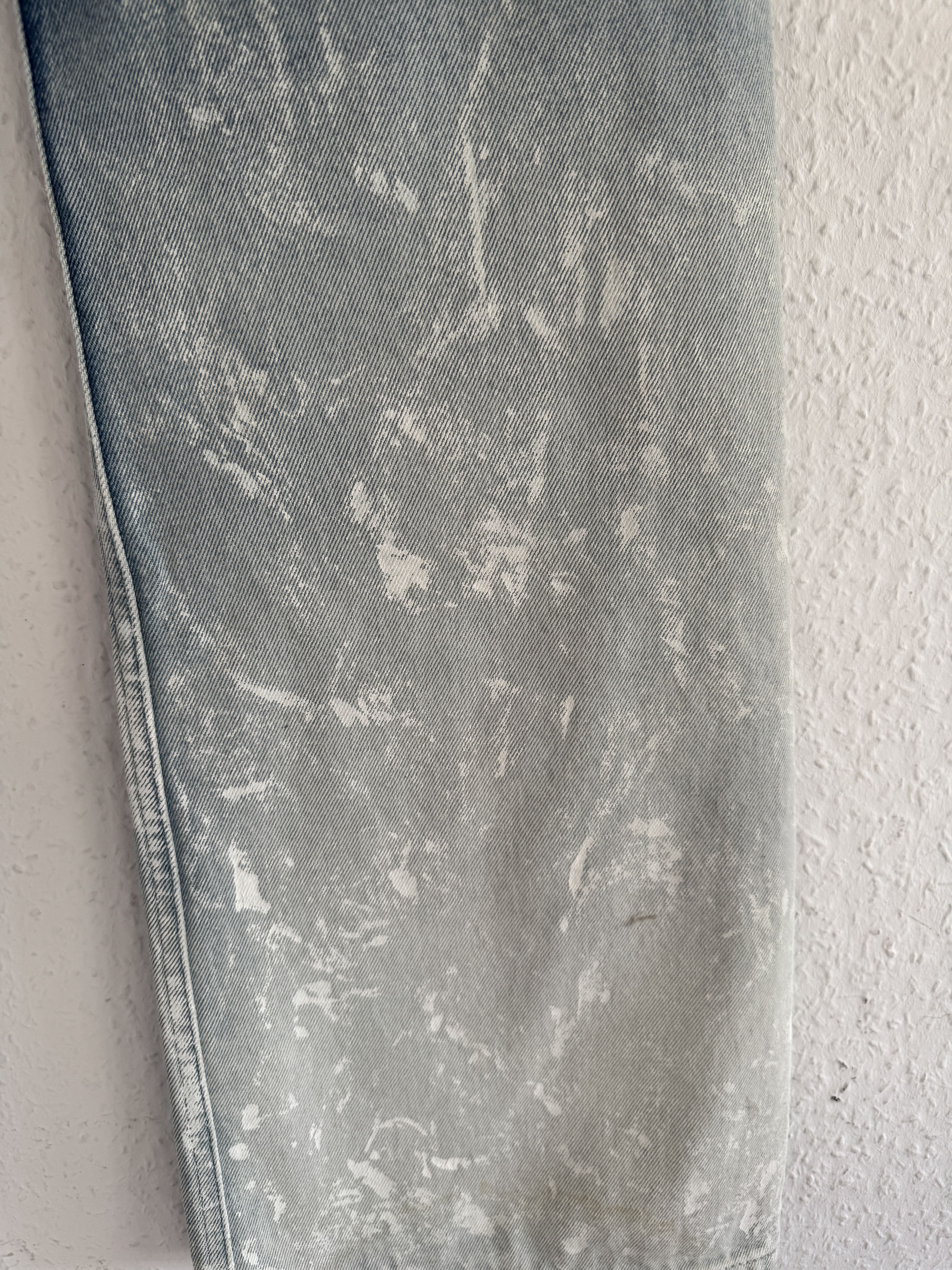 Off-White Paint-Splattered Degrade Denim Jeans Size US 34 / EU 50 - 15 Thumbnail