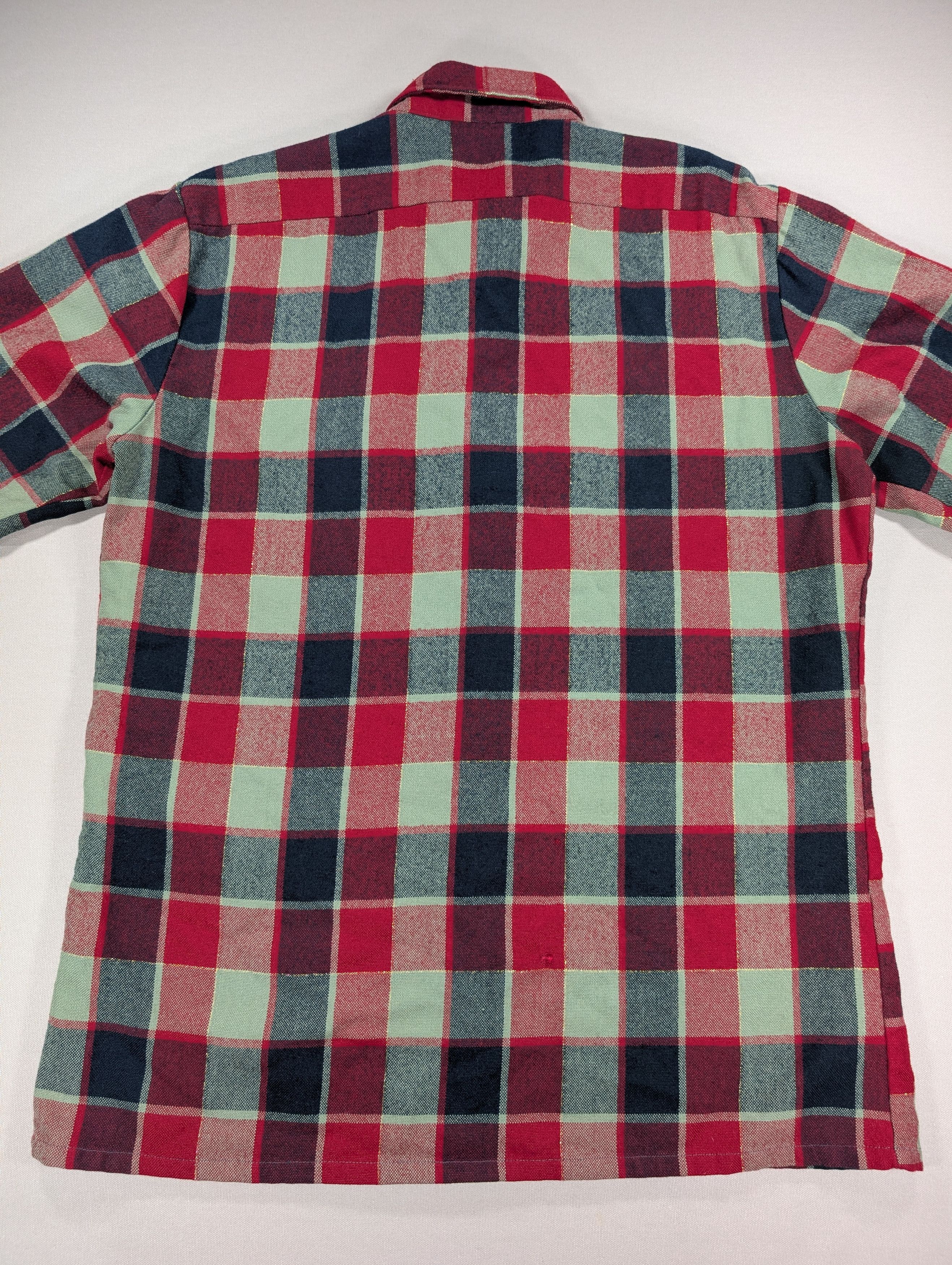 Ralph Lauren Rare Vintage Polo Ralph Lauren Shacket Wool Plaid Korea 80s Size US L / EU 52-54 / 3 - 5 Thumbnail